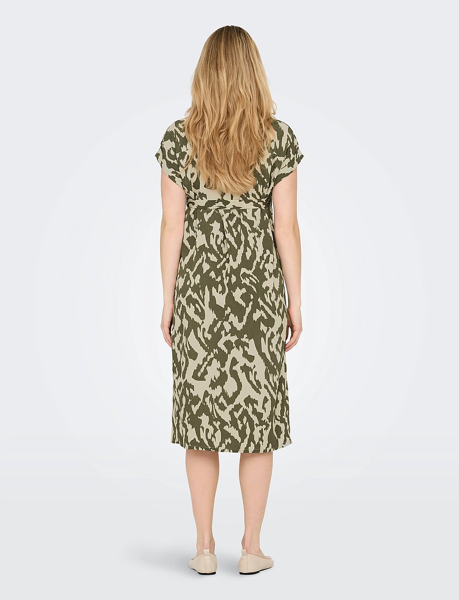 Only Maternity - OLMHANNOVER LIFE S/S SHIRT DRESS NOOS - robes d'été - tarmac - 3