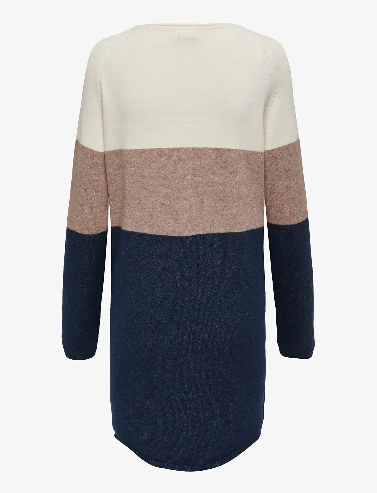 Only Maternity - OLMLILLO L/S DRESS KNT NOOS - knitted dresses - whitecap gray - 2