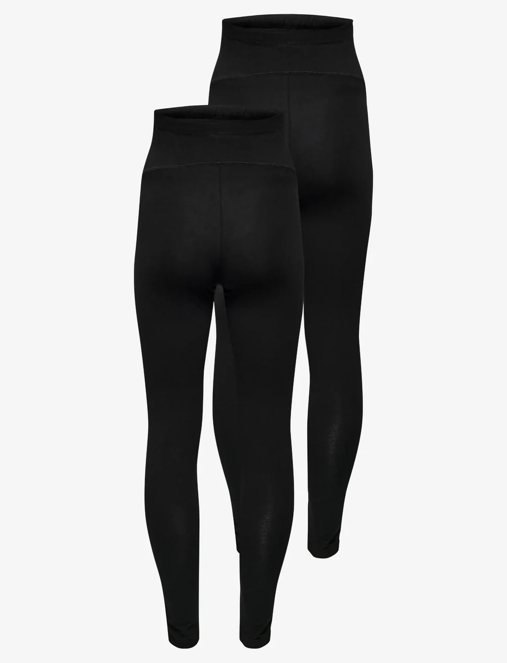 Only Maternity - OLMLOVELY NEW LEGGING 2PCK JRS NOOS - leggings - black - 2