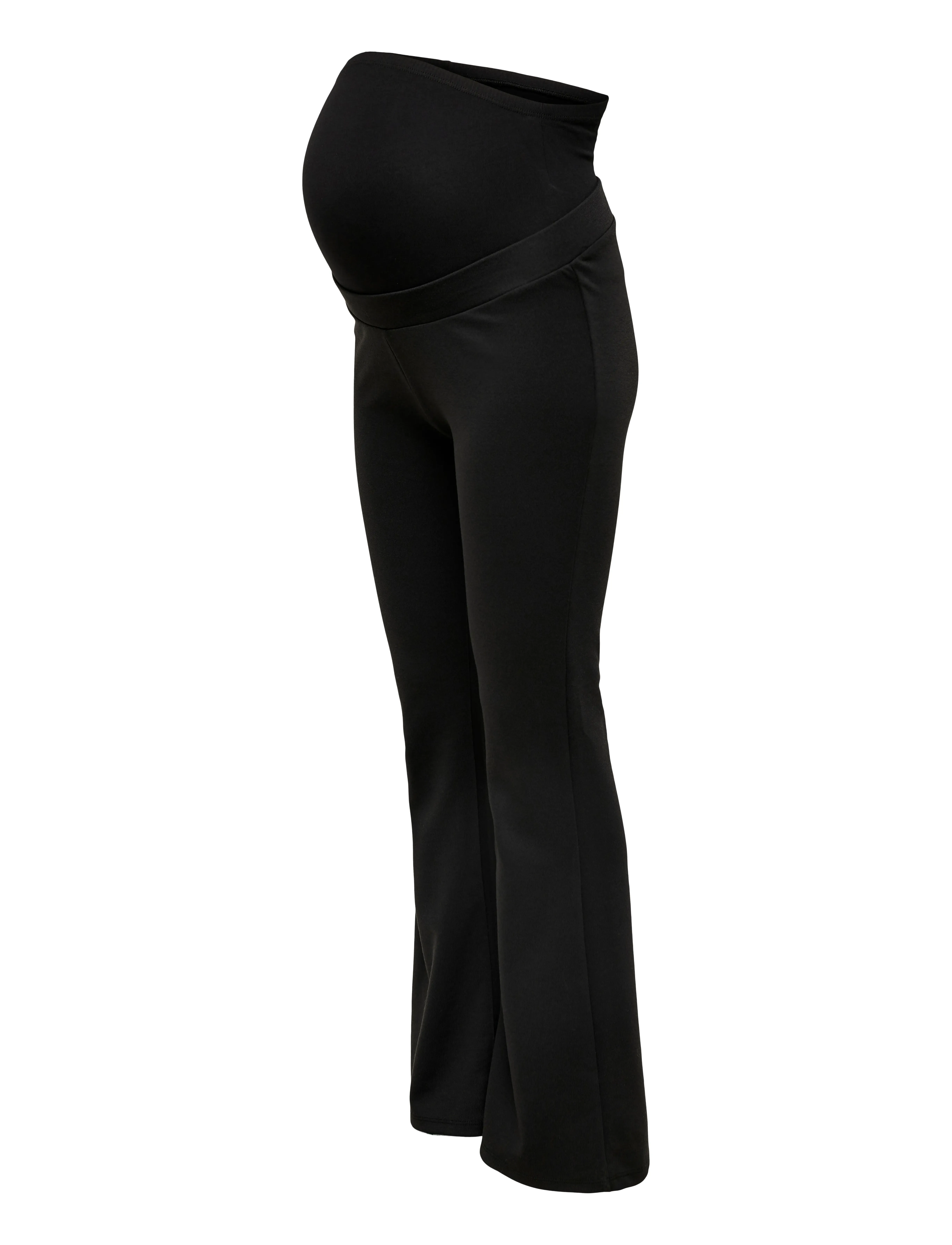 Only Maternity - OLMFEVER STRETCH FLAIRED PANTS JRS NOOS - die niedrigsten preise - black - 4