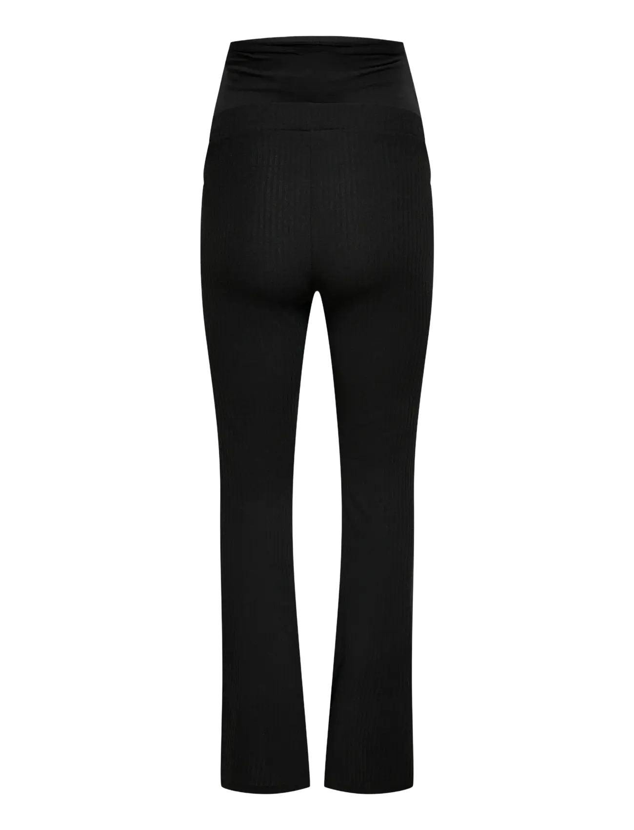 Only Maternity - OLMNELLA FLARED PANT JRS NOOS - flare bukser - black - 2