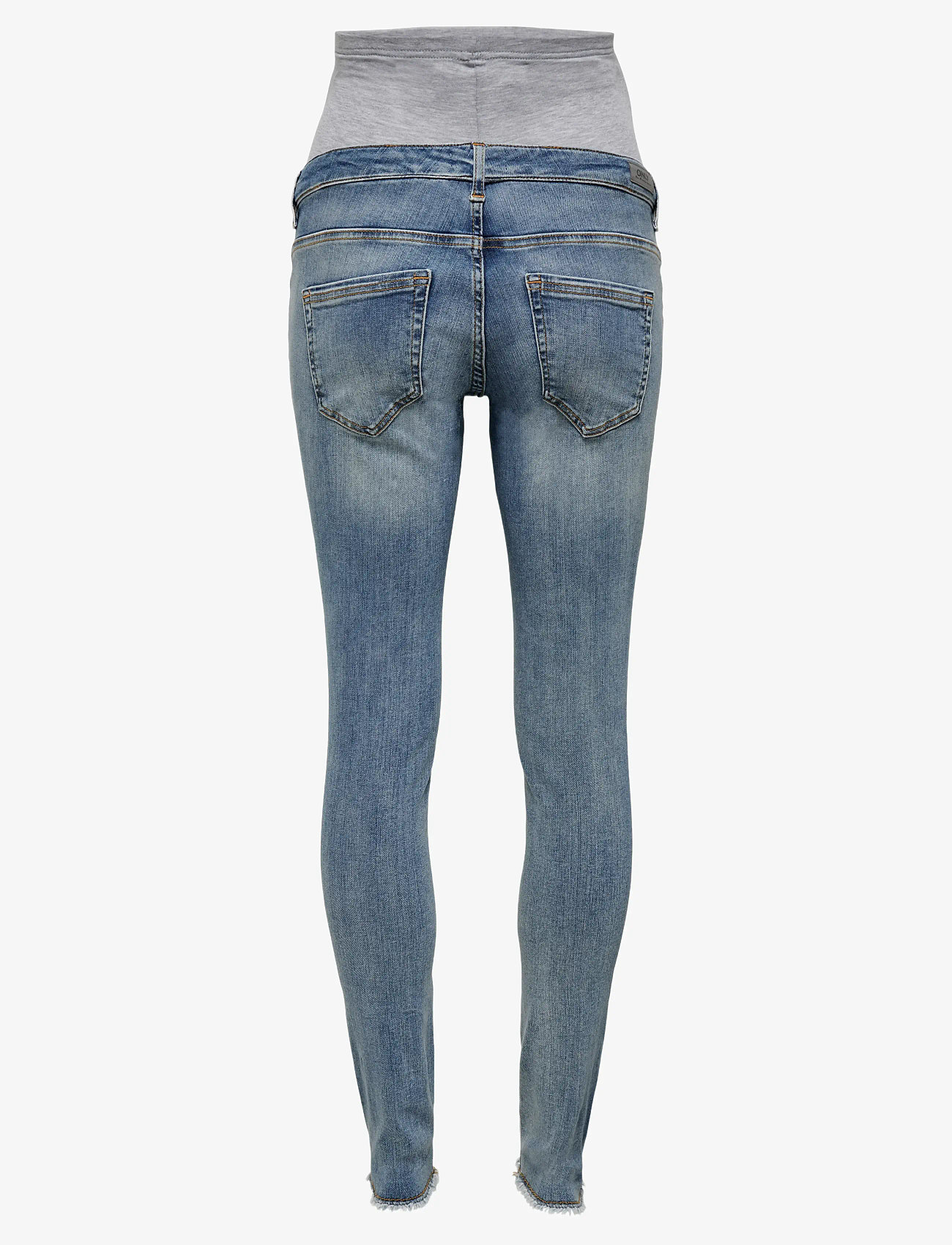 Only Maternity - OLMBLUSH MID SK ANK RW DNM NOOS - underdele - medium blue denim - 2