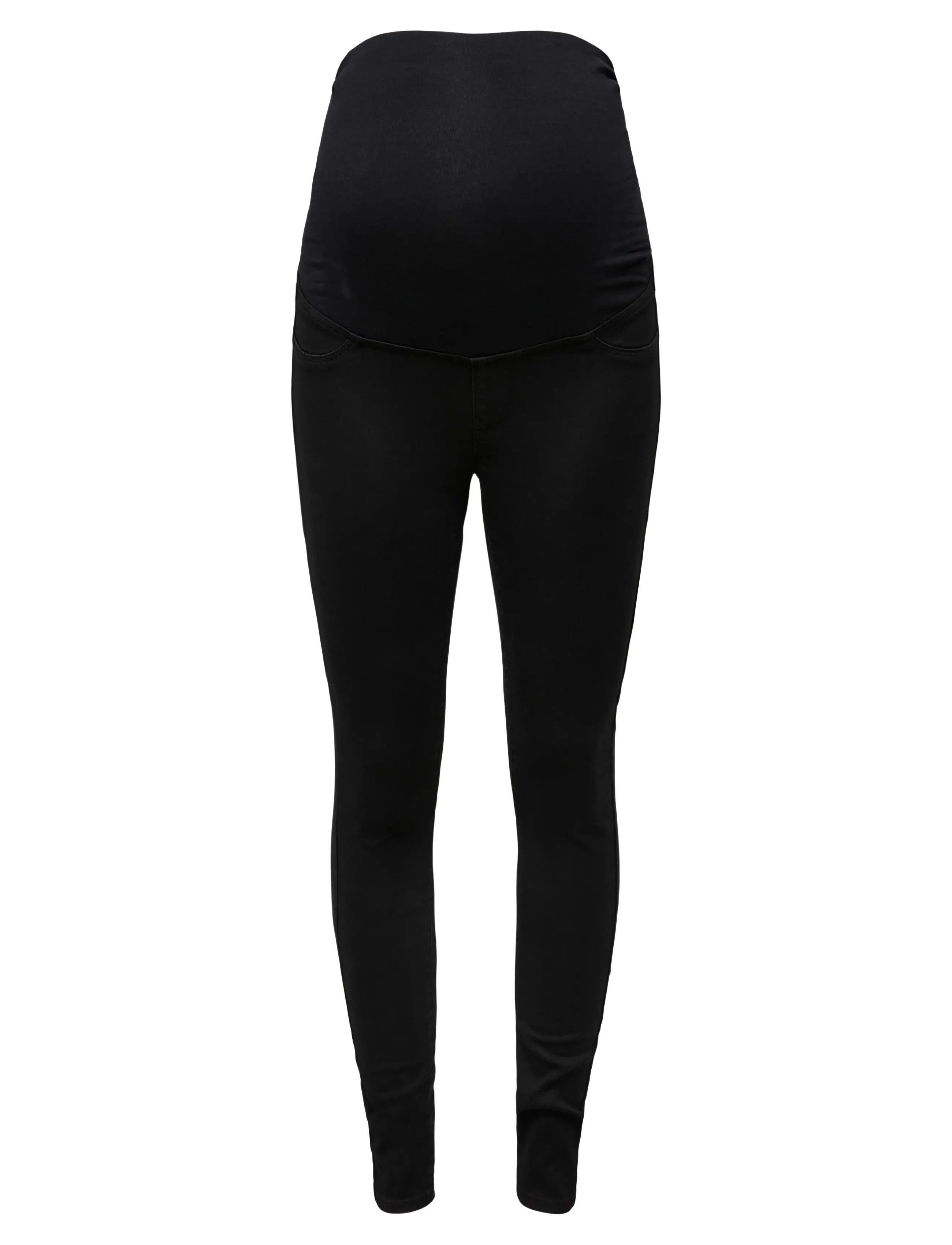 Only Maternity OLMRAIN REG SK JEGGING BLACK DNM NOOS - Teksad - BLACK DENIM / black