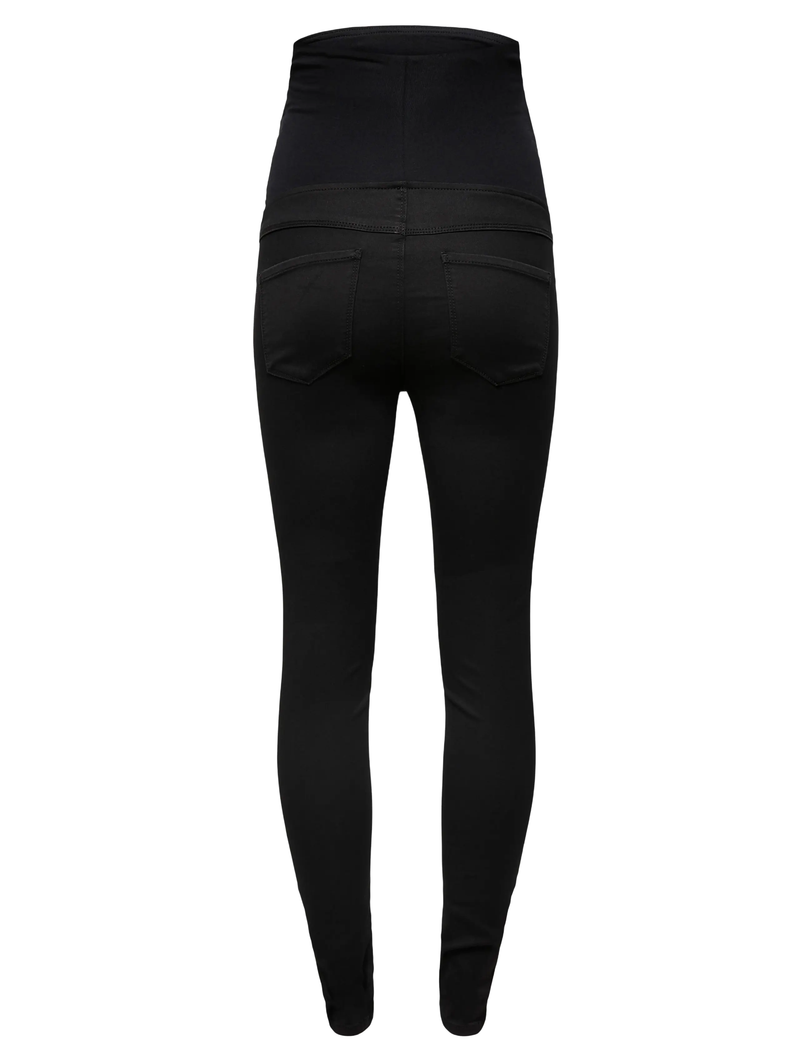 Only Maternity - OLMRAIN REG SK JEGGING BLACK DNM NOOS - underdeler - black denim - 2