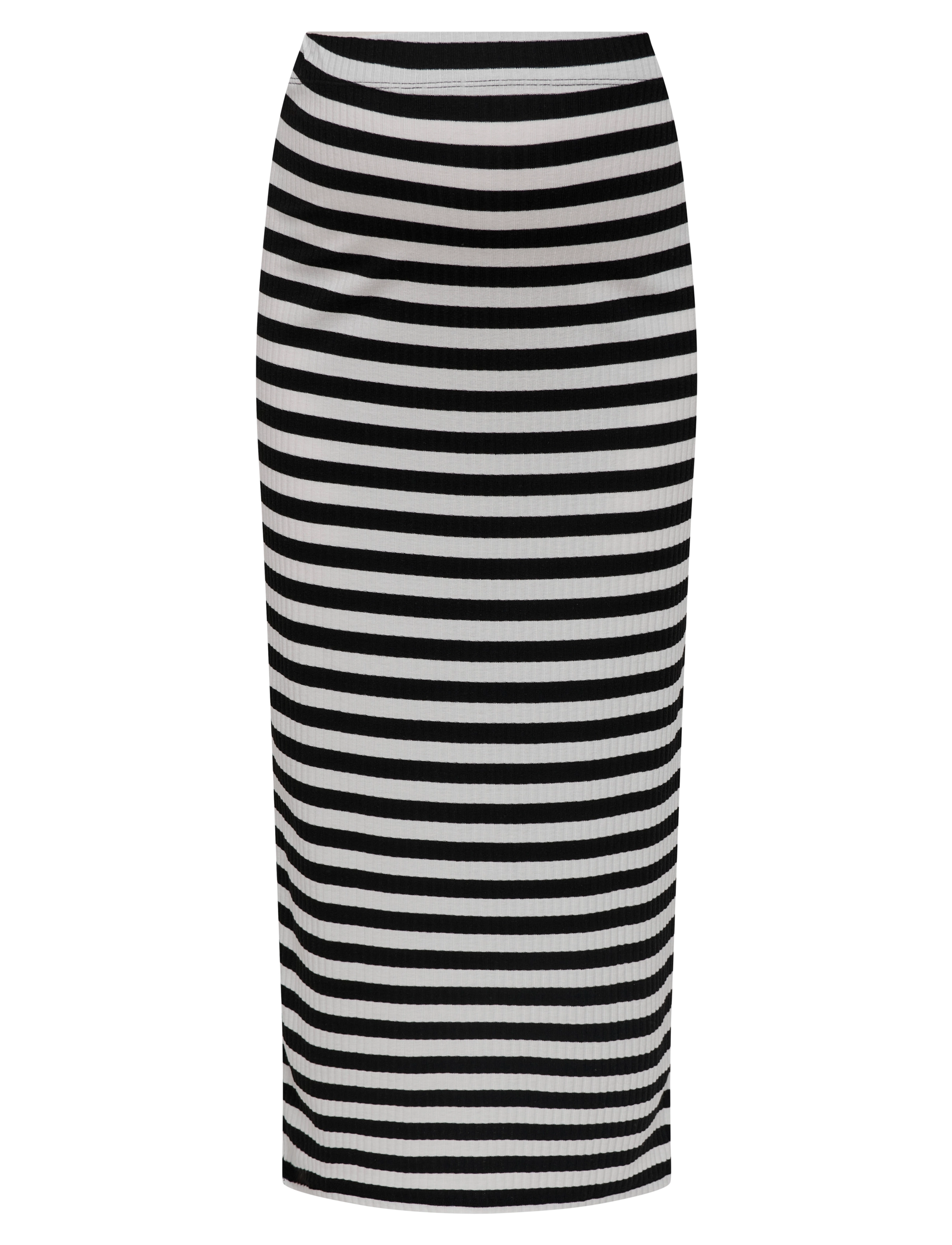 ONLY MATERNITY Olmnella Mid Calf Slit Rock Jrs Schwarz - XL - Kinder