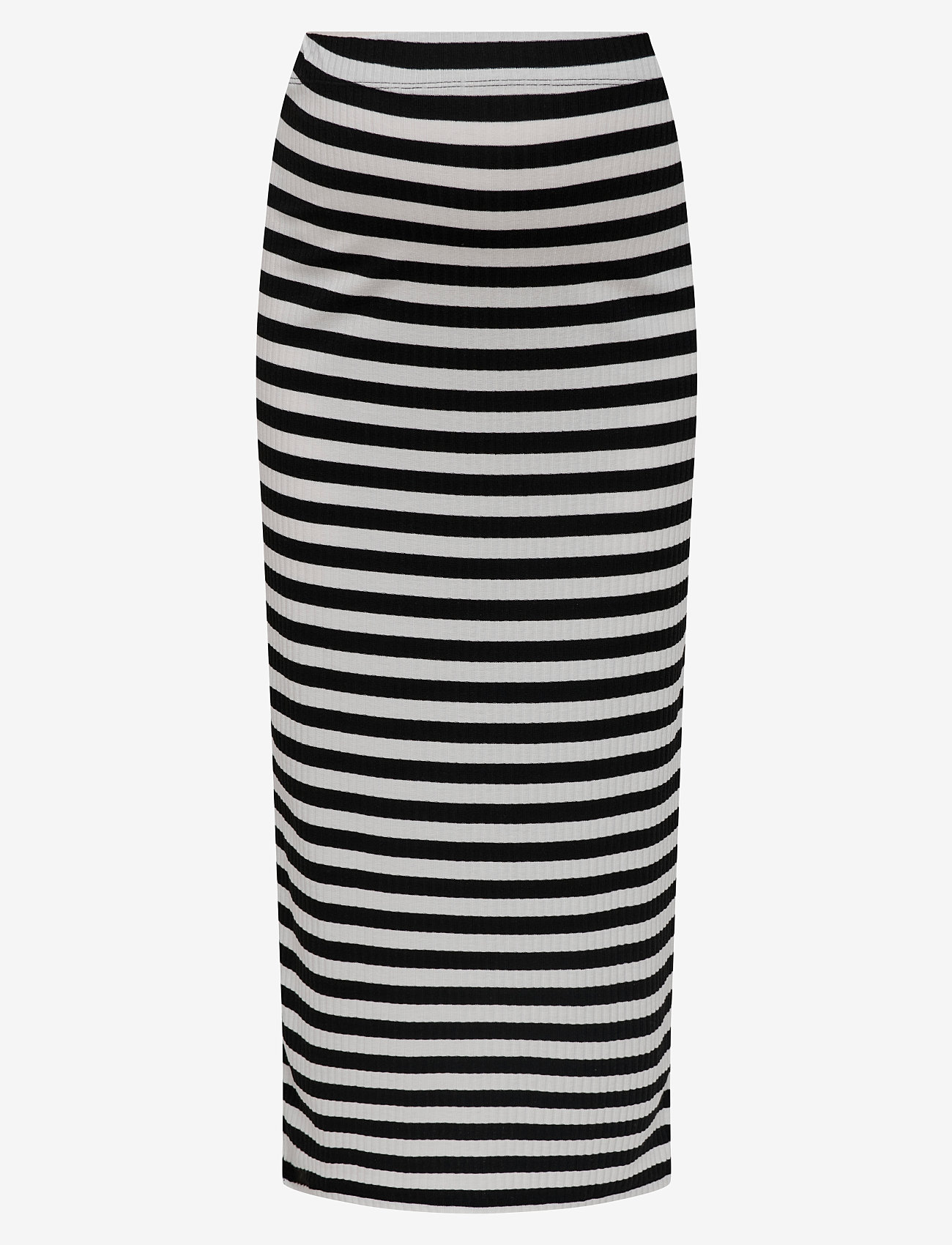 Only Maternity - OLMNELLA MID CALF SLIT SKIRT JRS - maxi skirt - black - 0