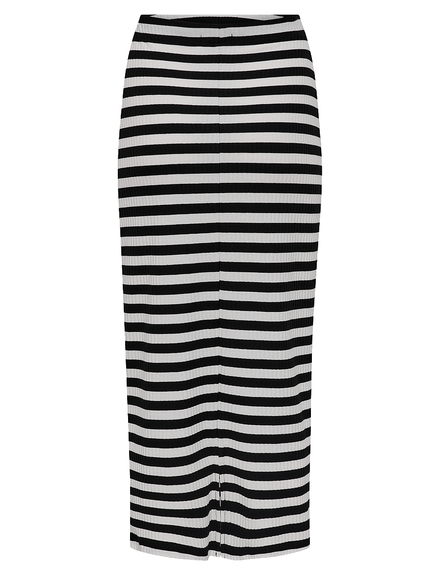 Only Maternity - OLMNELLA MID CALF SLIT SKIRT JRS - maxi skirt - black - 1