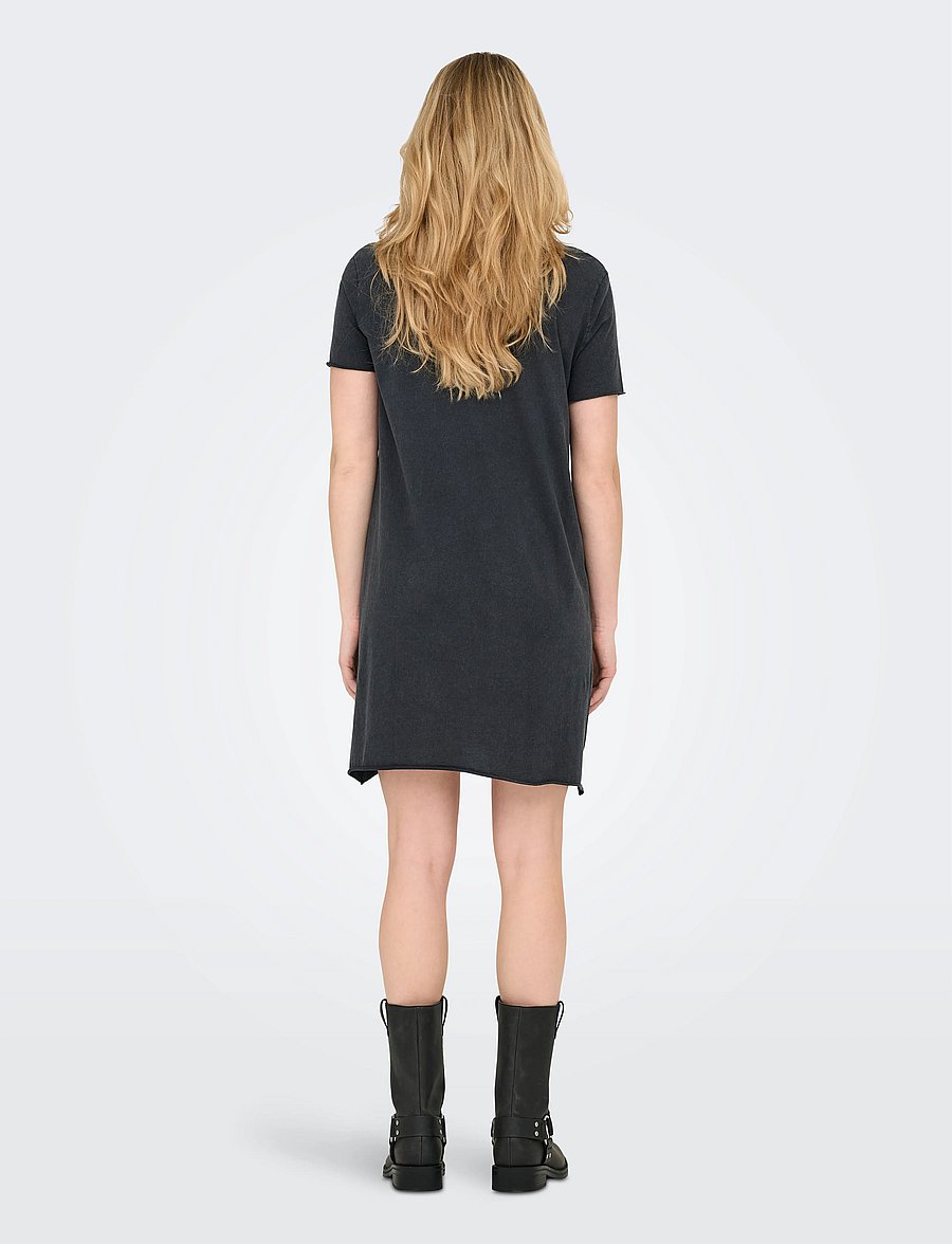 Only Maternity - OLMLUCY LIFE S/S ANIMAL DRESS JRS NOOS - phantom - 3