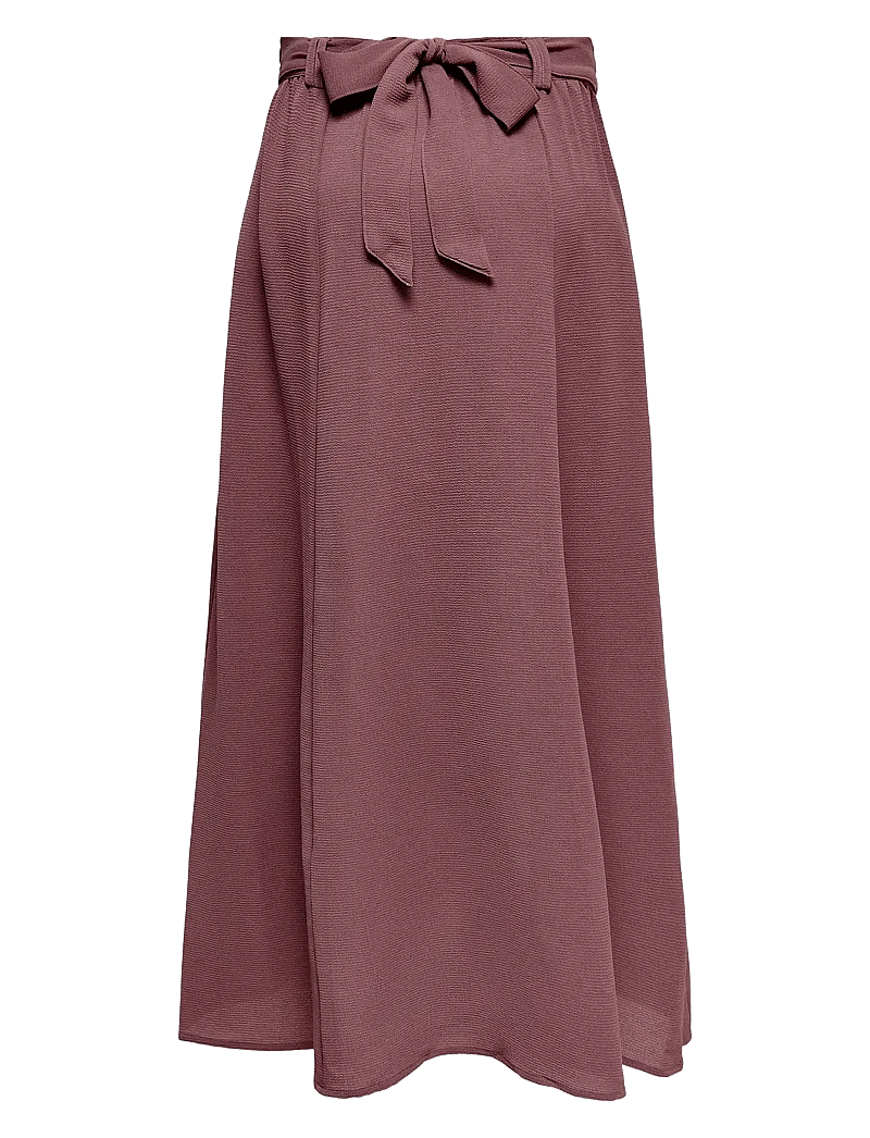 Only Maternity - OLMVIC JASMIN LONG SKIRT WVN NOOS - rose brown - 1
