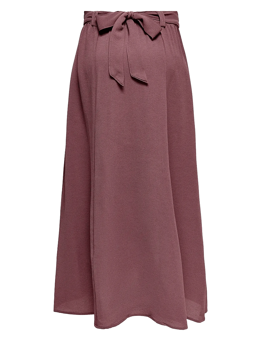 Only Maternity - OLMVIC JASMIN LONG SKIRT WVN NOOS - rose brown - 1