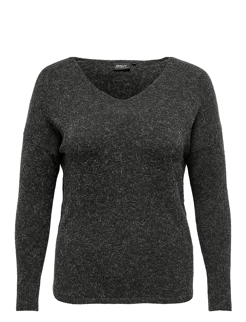 Only Maternity - OLMRICA LIFE L/S V-NECK PULLO KNT - alussärgid - black - 0