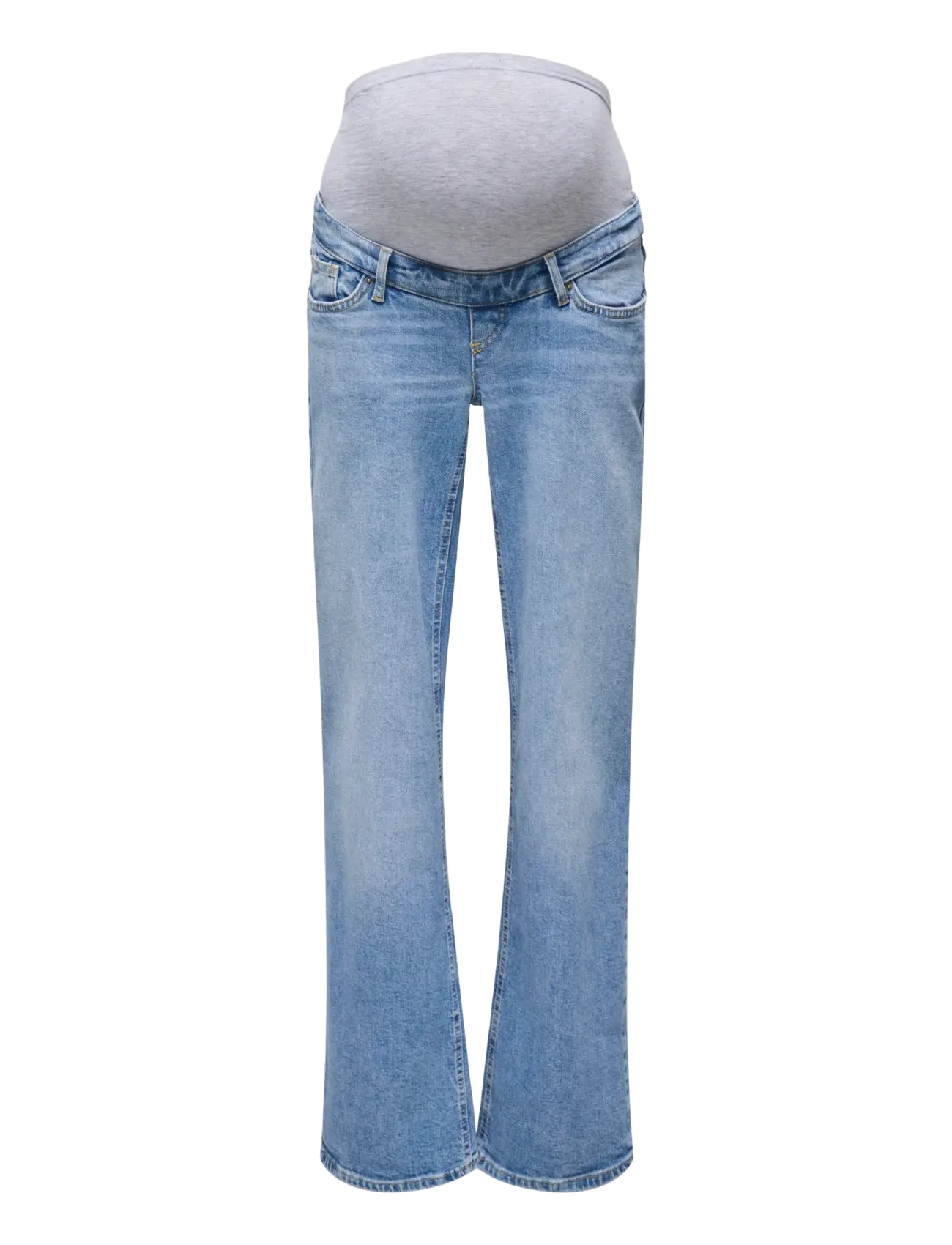 ONLY MATERNITY Olmjuicy Hw Wide Bein Rea365 Noos Blau - Sx34 - Damen