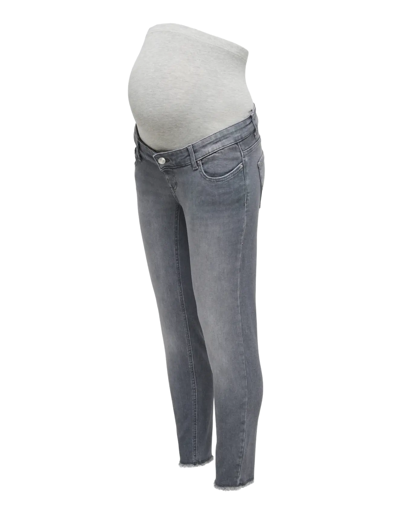 Only Maternity - OLMBLUSH MID SK ANK RW DNM REABOX NOOS - skinny jeans - grey denim - 2