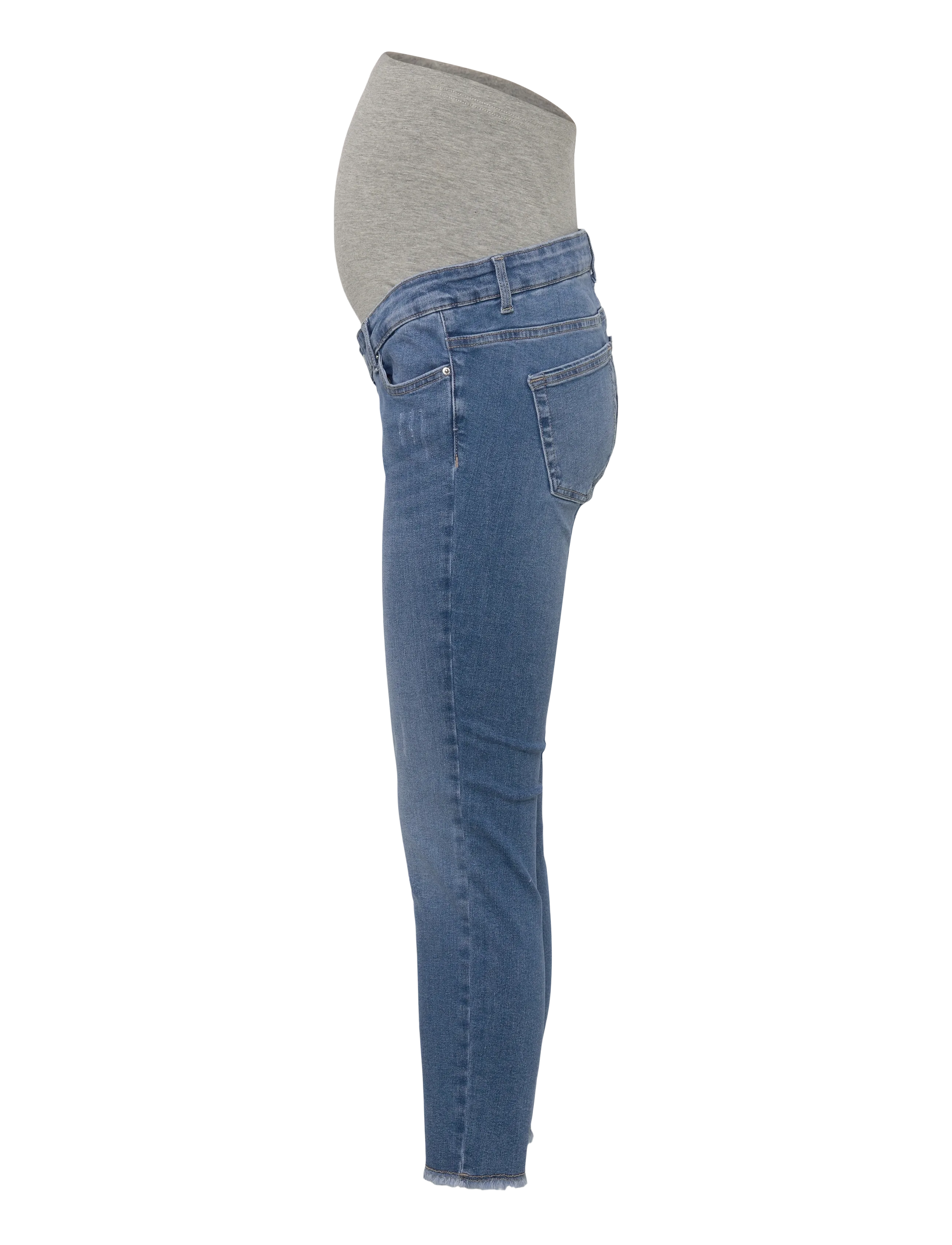 Only Maternity - OLMBLUSH MID SK ANK RW DNM REABOX NOOS - skinny jeans - light blue denim - 2