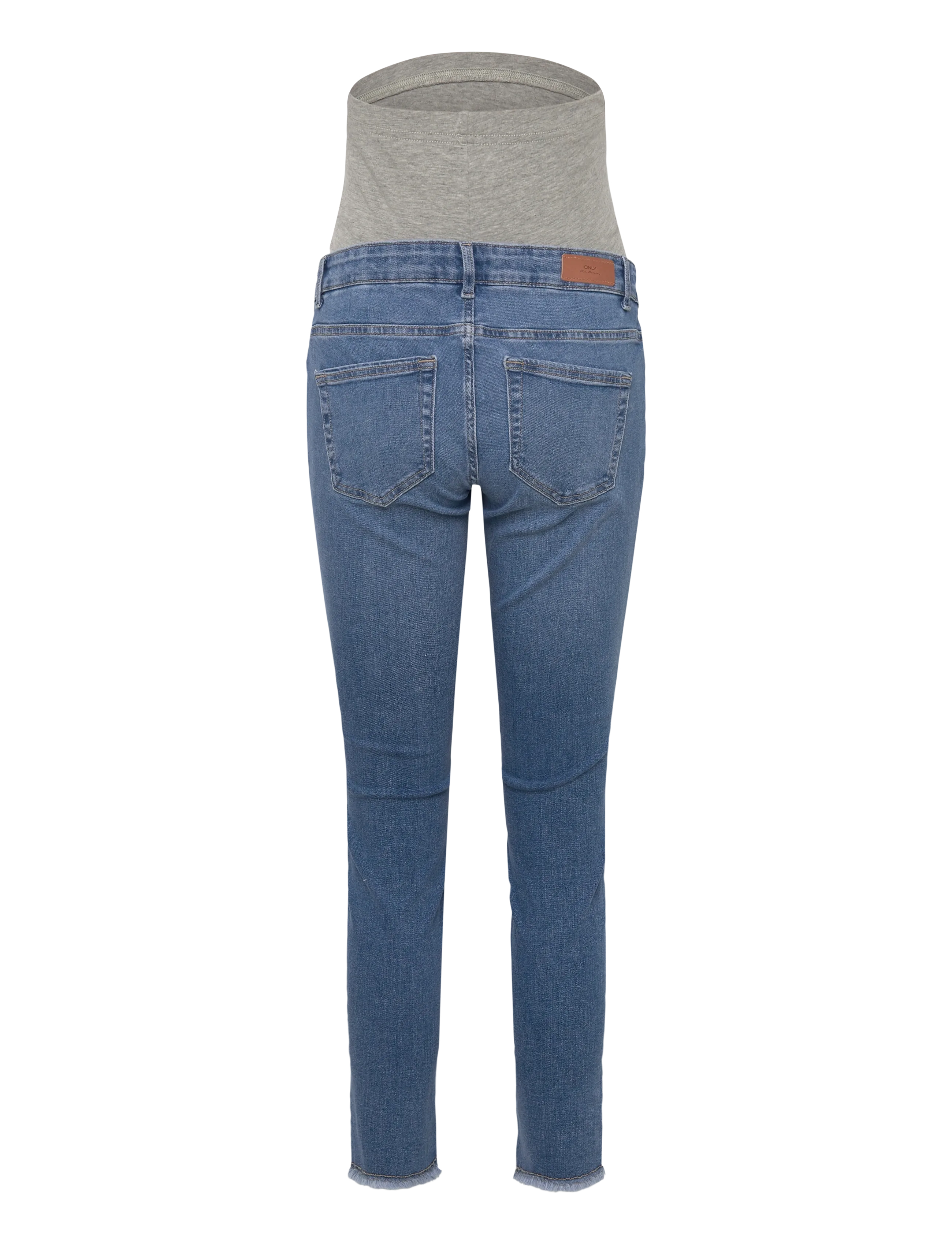 Only Maternity - OLMBLUSH MID SK ANK RW DNM REABOX NOOS - skinny jeans - light blue denim - 3