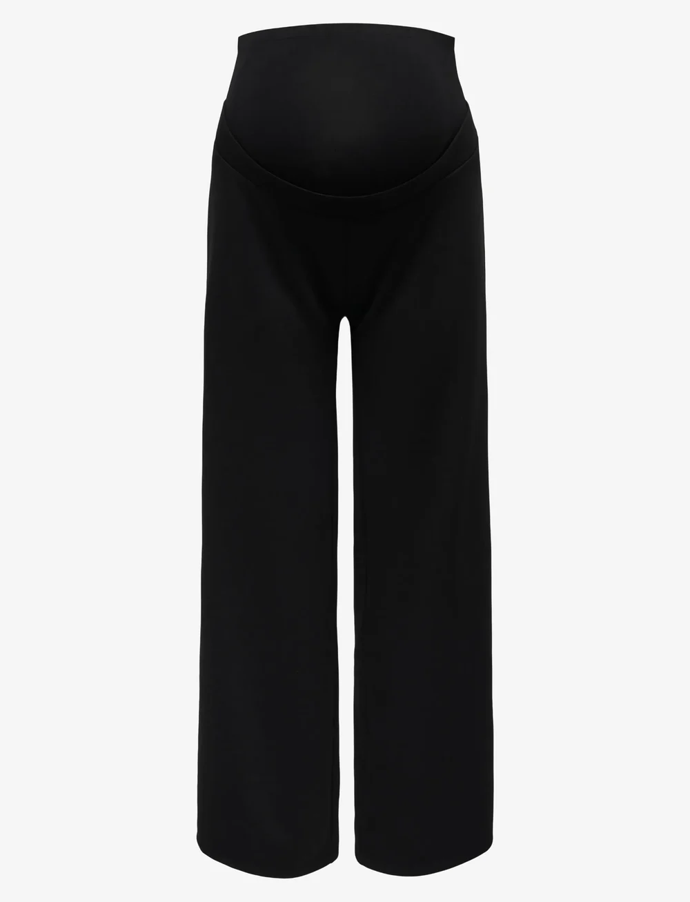 Only Maternity - OLMFEVER WIDE PANTS JRS NOOS - bottoms - black - 1