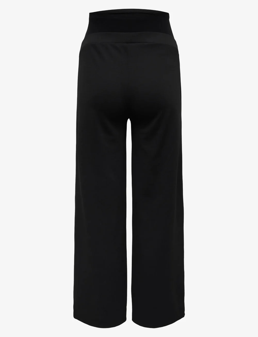 Only Maternity - OLMFEVER WIDE PANTS JRS NOOS - bottoms - black - 2