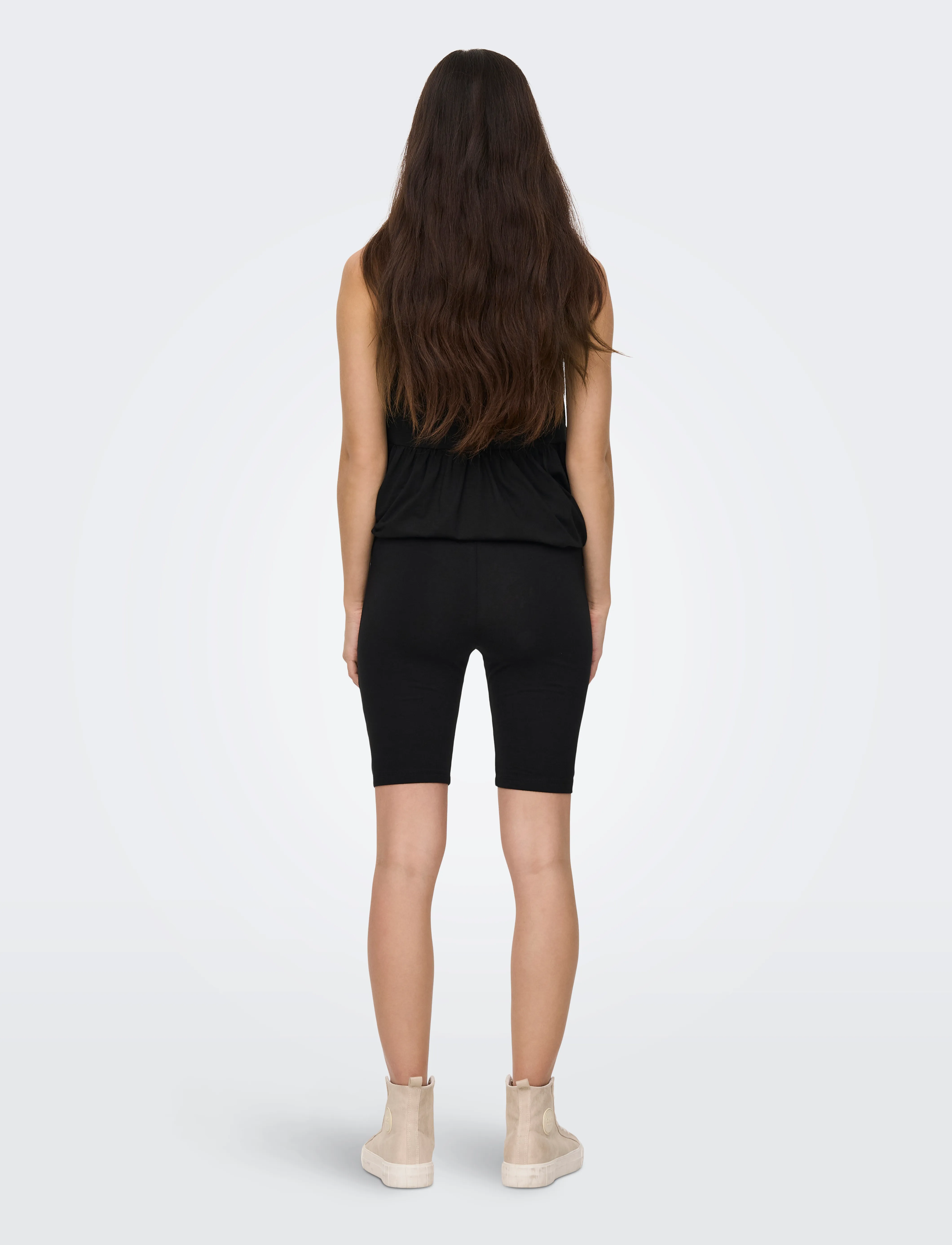 Only Maternity - OLMLOVELY LIFE SHORTS JRS MAT 2 PACK AOP - korte broek - black - 3