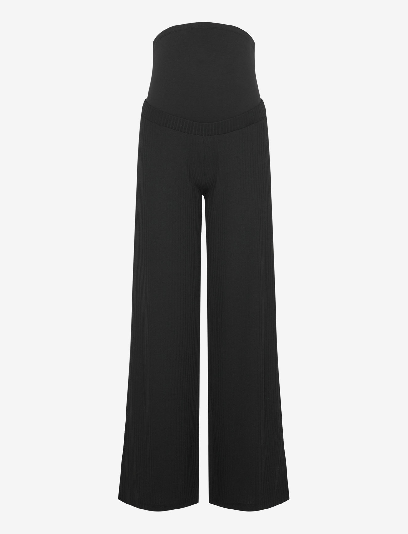 Only Maternity - OLMEMMA WIDE PANT JRS - hosen mit weitem bein - black - 1