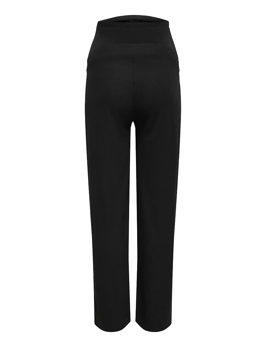 Only Maternity - OLMEMMA WIDE PANT JRS NOOS - underdele - black - 4