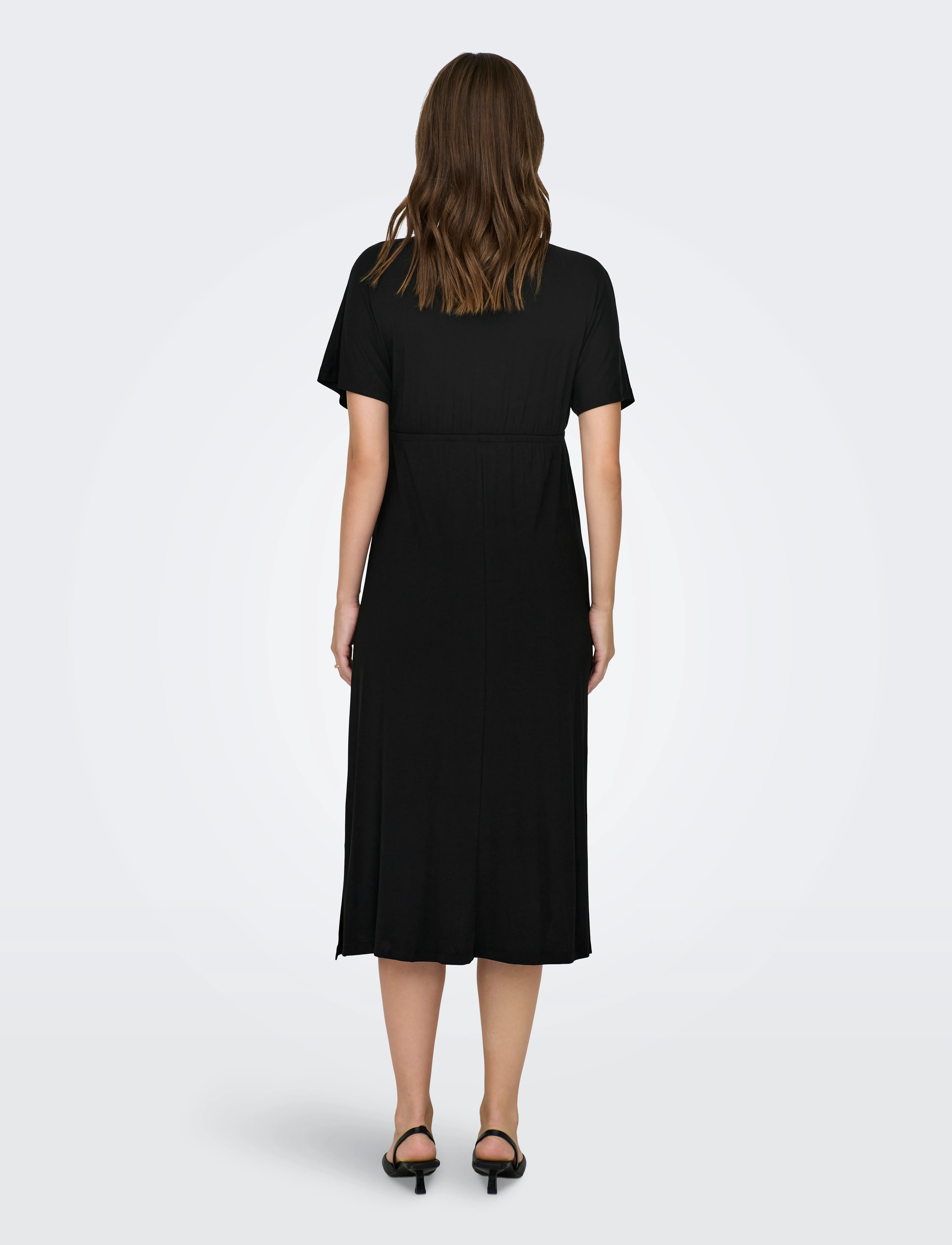 Only Maternity - OLMAMAZE S/S ALL IN ONE NURSI DRESS NOOS - black - 3