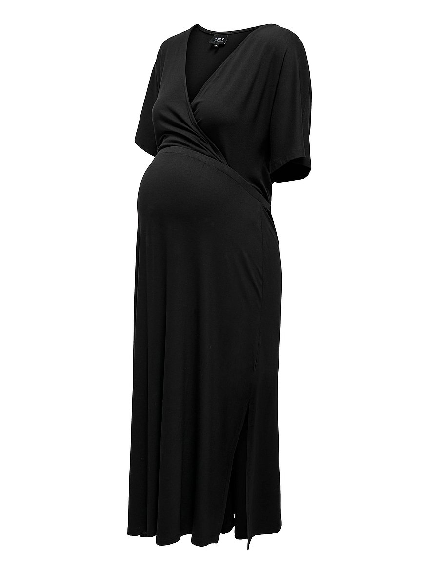 Only Maternity - OLMAMAZE S/S ALL IN ONE NURSI DRESS NOOS - black - 5