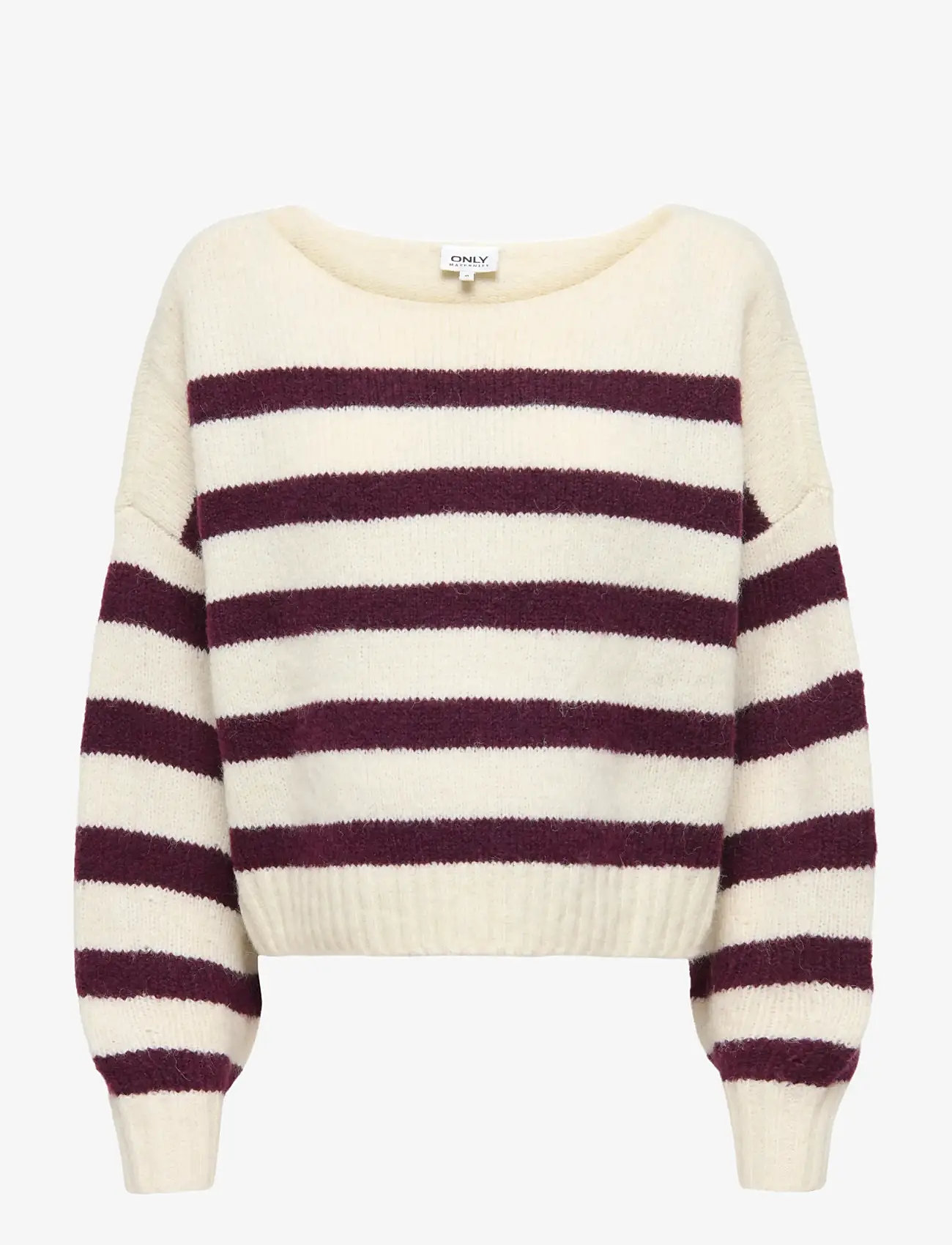 Only Maternity - OLMAYA LIFE L/S BOATNECK PULL KNT - sügisesed riided - birch - 0