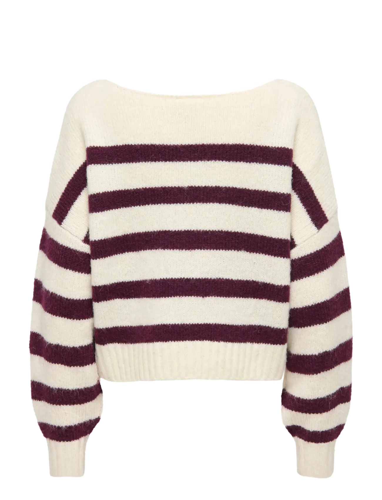 Only Maternity - OLMAYA LIFE L/S BOATNECK PULL KNT - yläosat - birch - 1