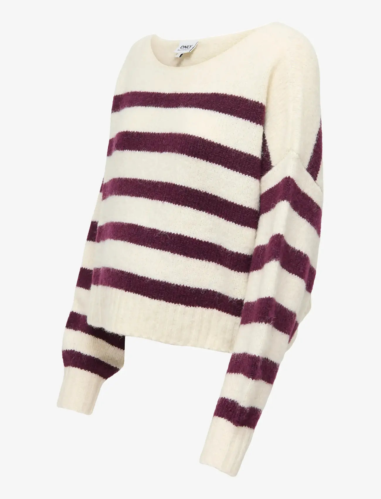 Only Maternity - OLMAYA LIFE L/S BOATNECK PULL KNT - sügisesed riided - birch - 2