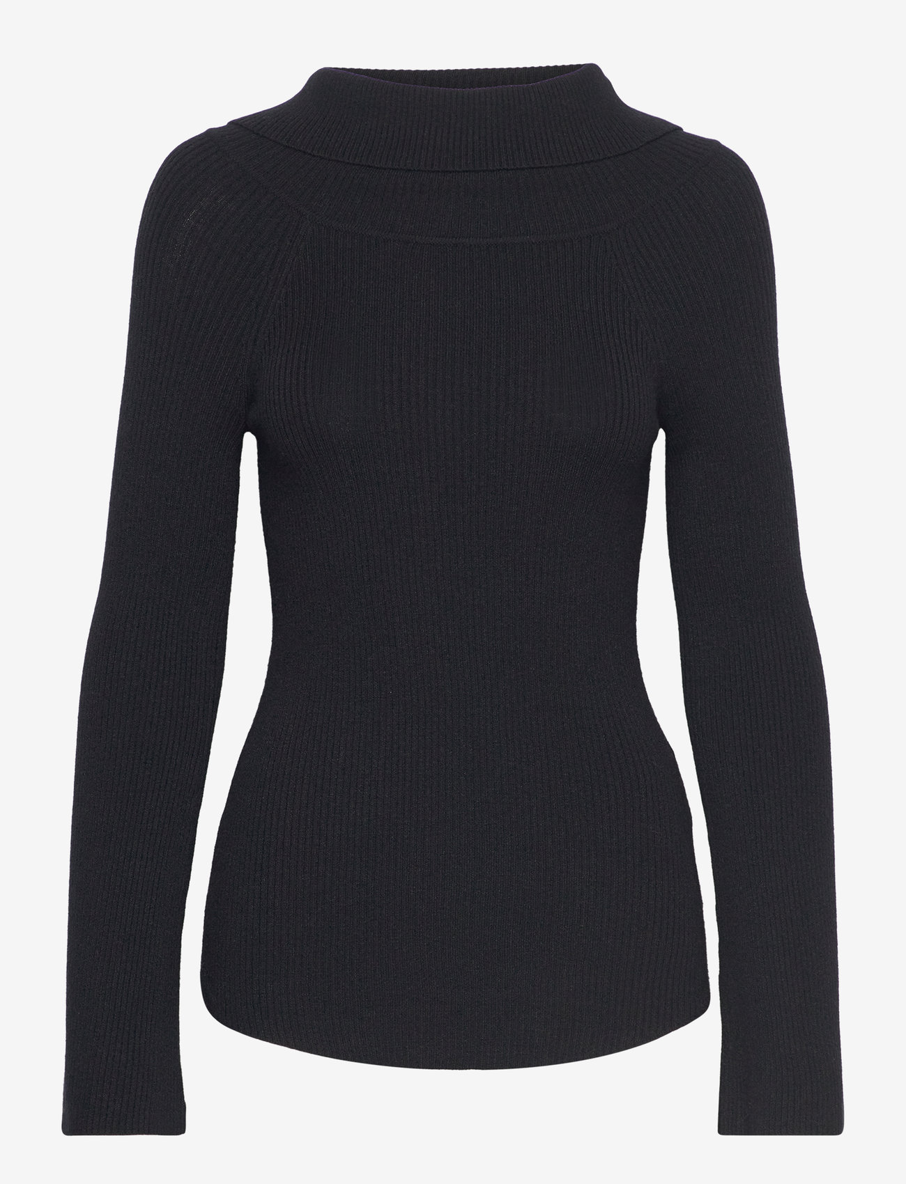 Only Maternity - OLMJAYDEN LS OFF SHOULDER KNT - sügisesed riided - black - 0