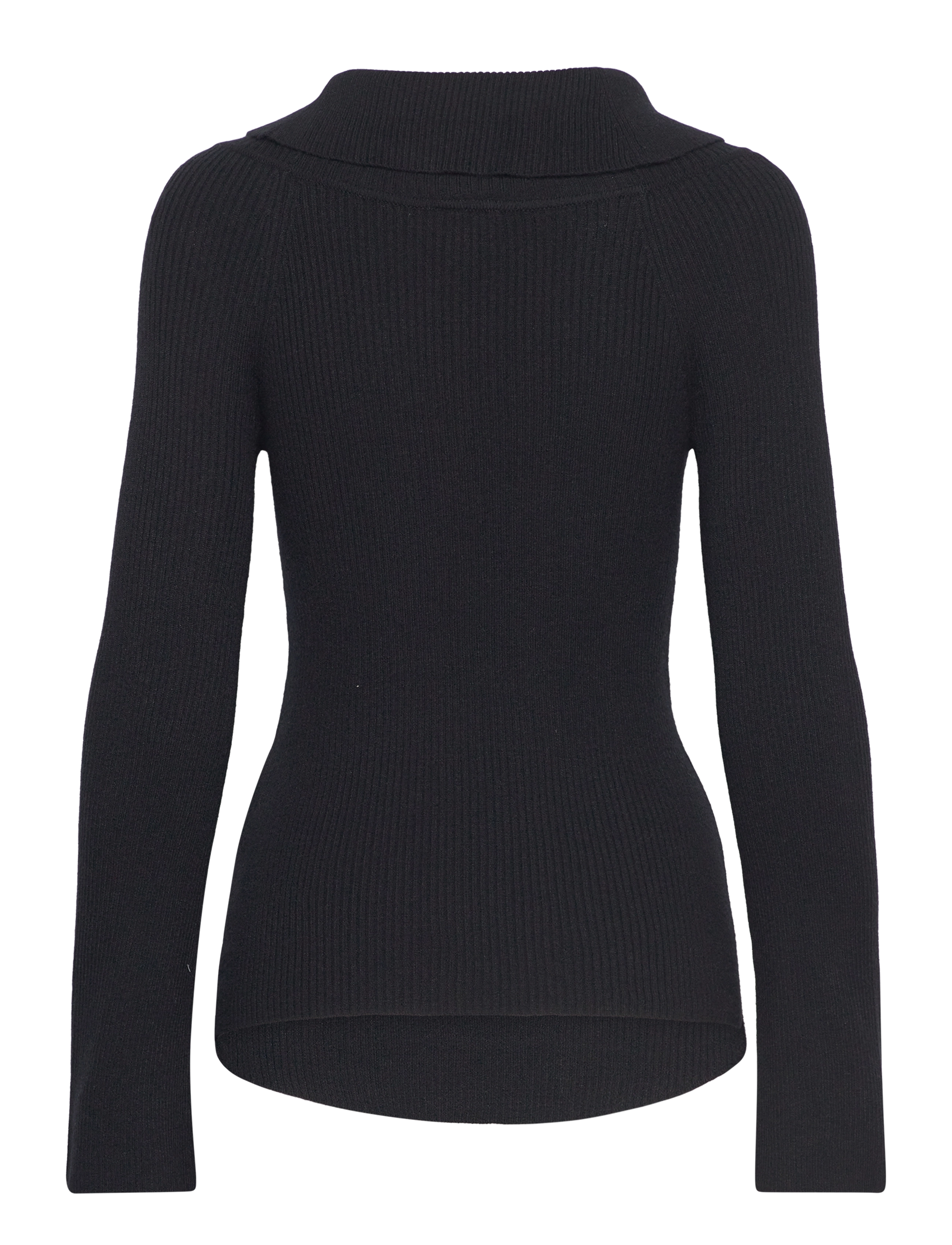 Only Maternity - OLMJAYDEN LS OFF SHOULDER KNT - jumpers - black - 1