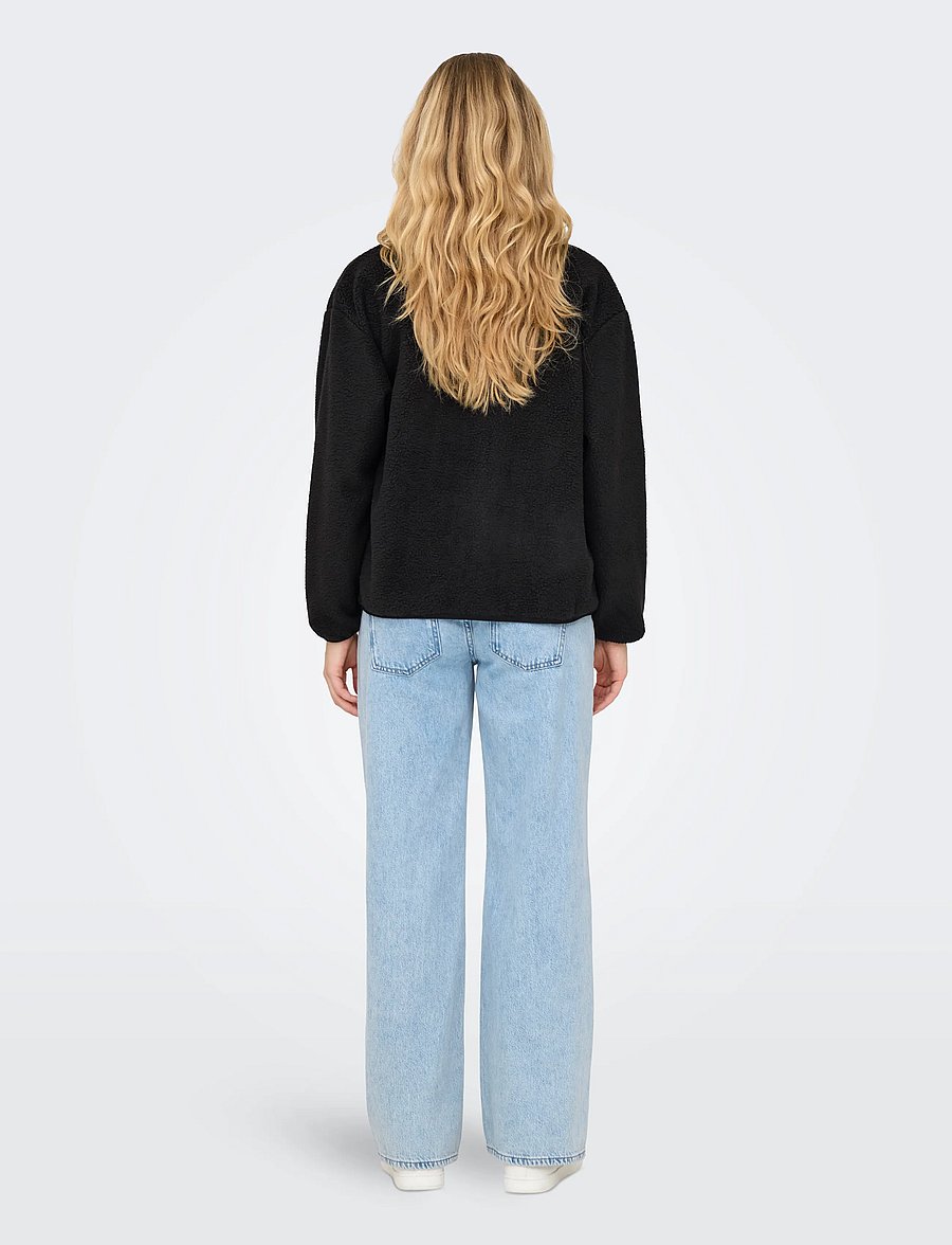 Only Maternity - OLMMAMA TEDDY 3 IN ONE SWEAT - black - 4
