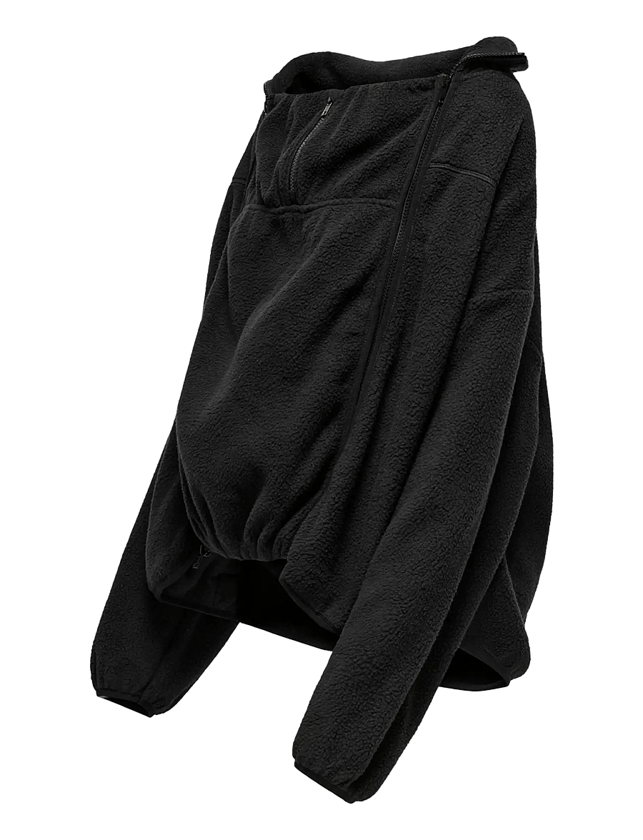 Only Maternity - OLMMAMA TEDDY 3 IN ONE SWEAT - black - 3