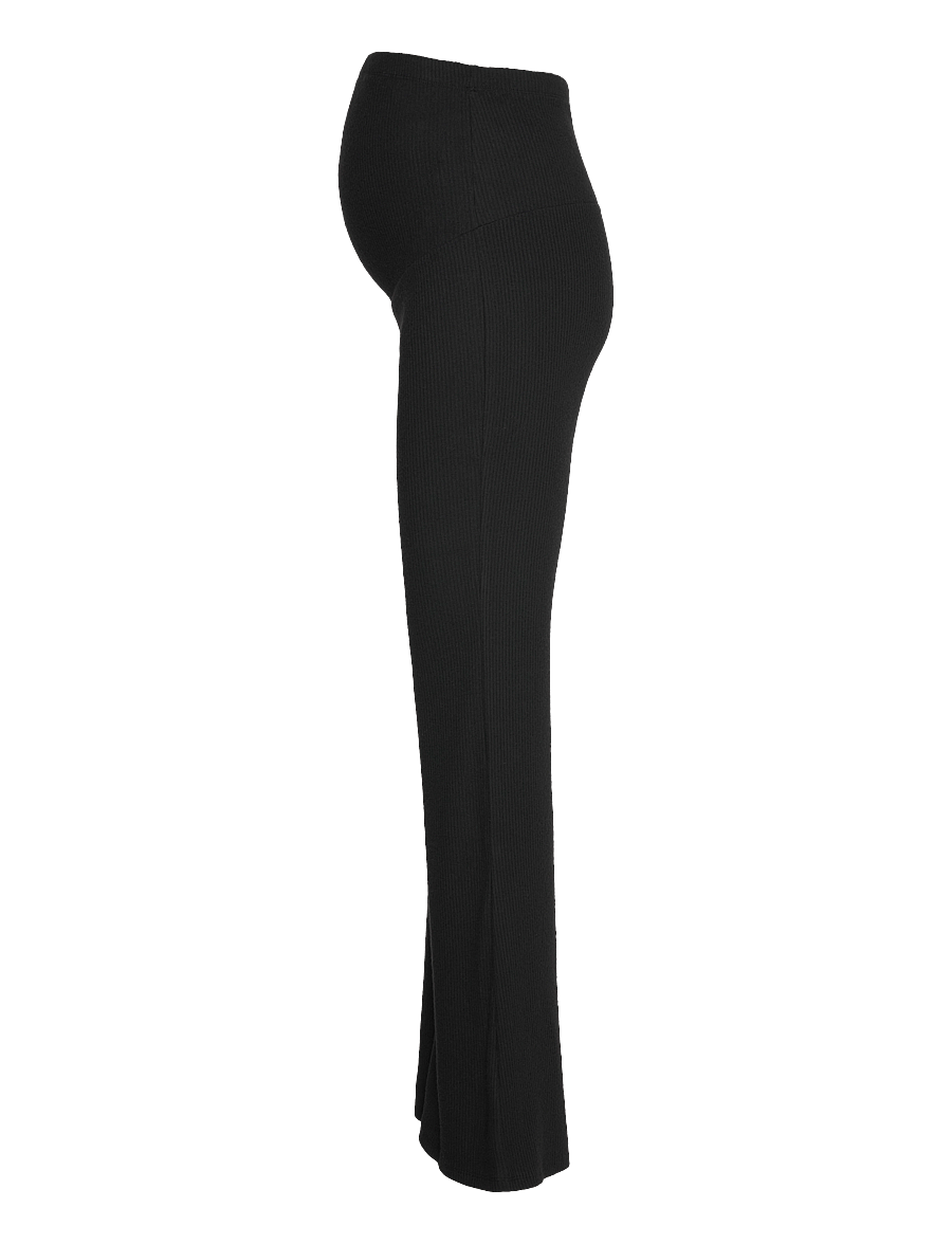 Only Maternity - OLMHALLE WIDE PANT JRS - black - 2