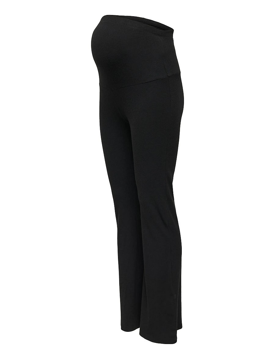 Only Maternity - OLMHALLE WIDE PANT JRS - black - 5