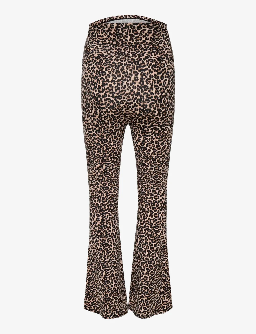 Only Maternity - OLMLOVELY LEO FLARED PANT JRS - nederdelar - sand - 2