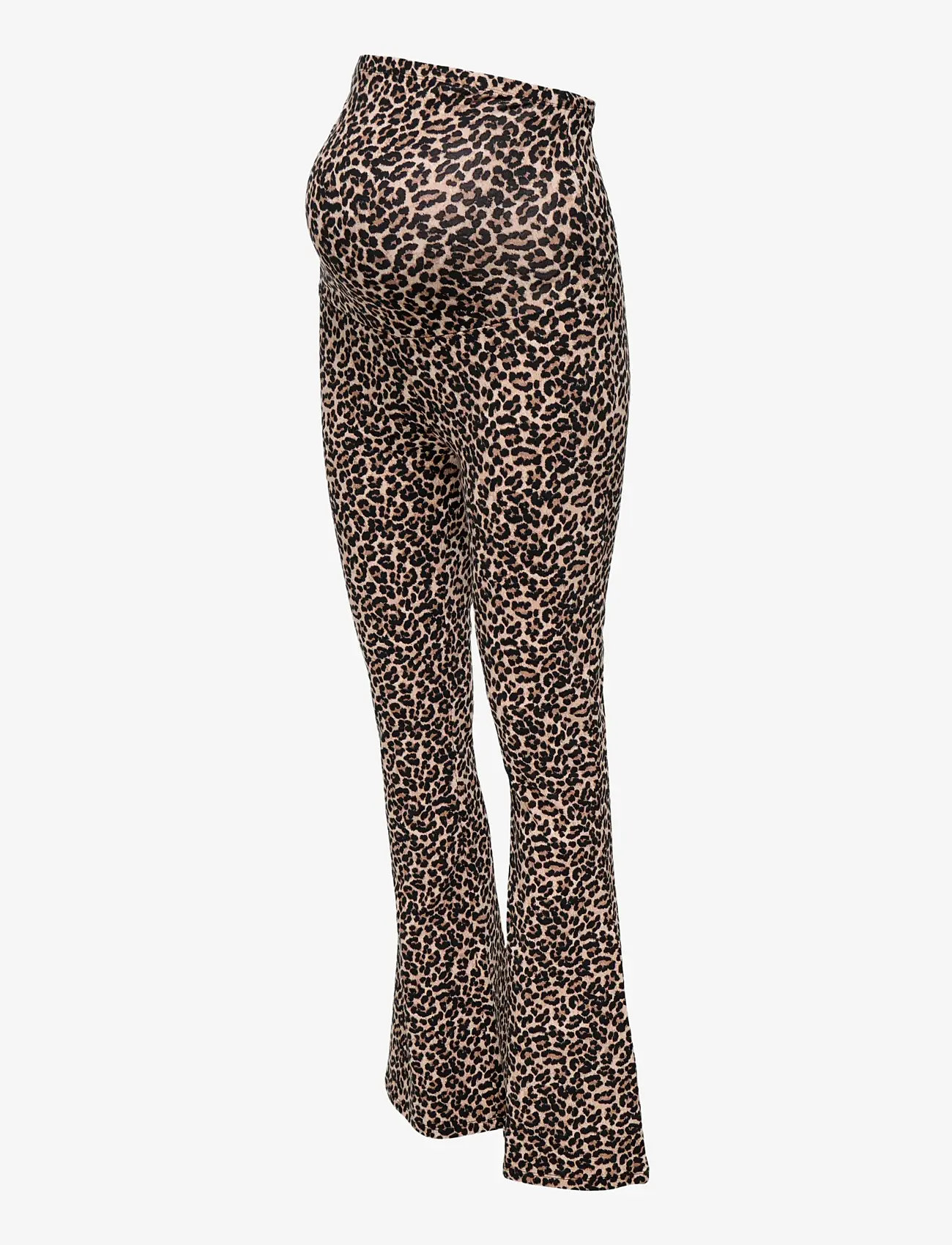 Only Maternity - OLMLOVELY LEO FLARED PANT JRS - laveste priser - sand - 2