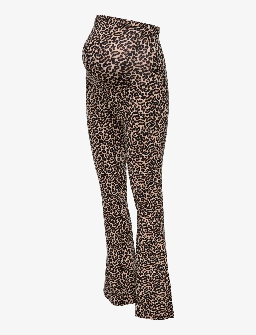 Only Maternity - OLMLOVELY LEO FLARED PANT JRS - schlaghose - sand - 3