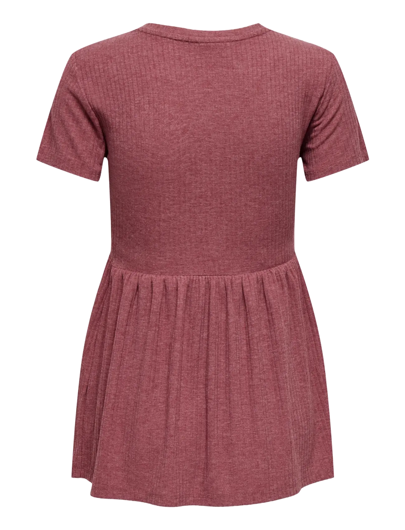 Only Maternity - OLMMALAYA S/S O-NECK TOP JRS NOOS - t-shirts - rose brown - 2