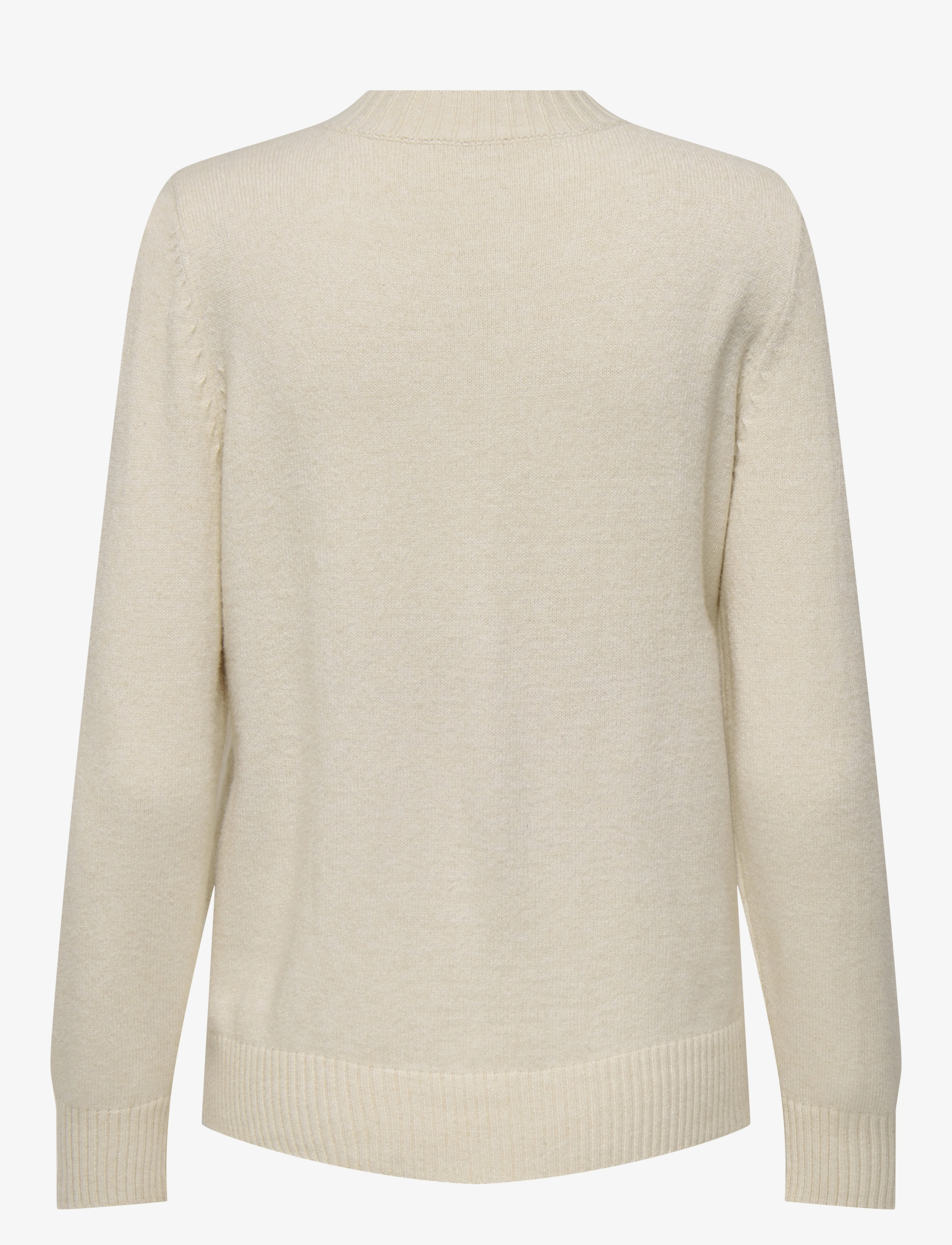 Only Maternity - OLMCAPUCINE NURSING LS O-NECK PULL KNT - cloud dancer - 2