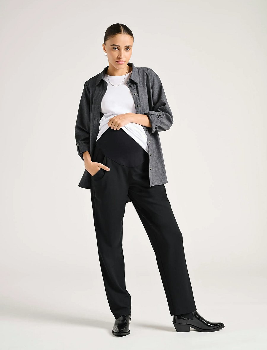 Only Maternity - OLMSANIA BUMP PANT JRS NOOS - joggersid - black - 0