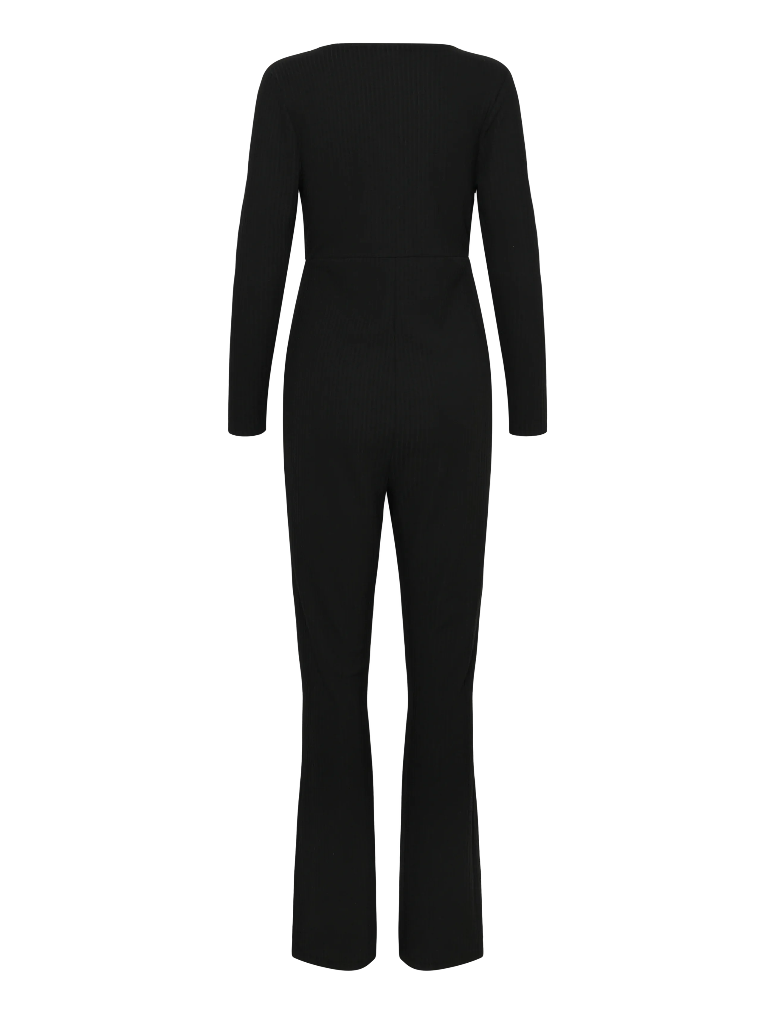 Only Maternity - OLMLITA EMMA L/S V-NECK JUMPSUIT JRS - graviditetsprodukter - black - 1