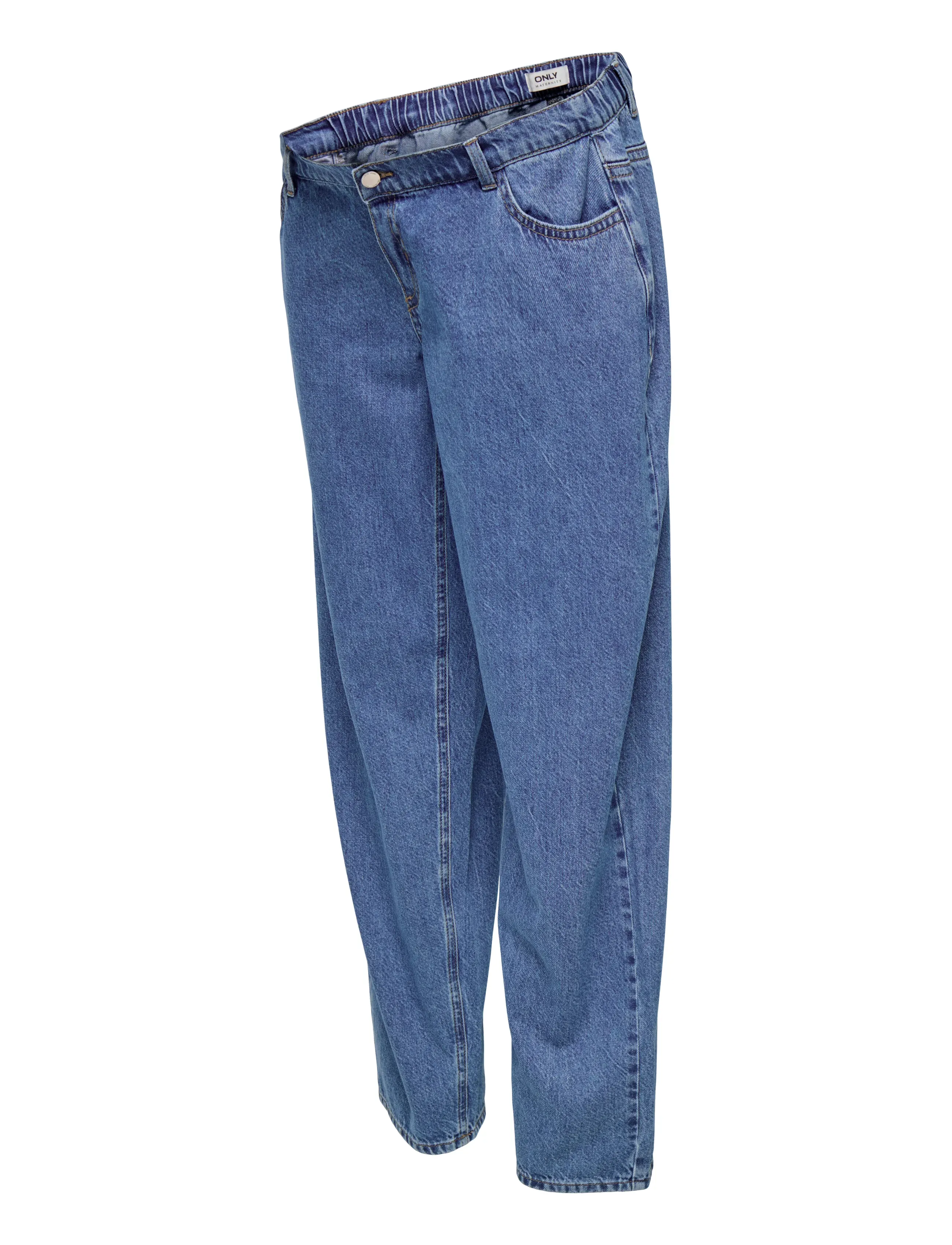 Only Maternity - OLMLUMA ELASTIC STRAIGHT JEANS DNM NOOS - straight jeans - medium blue denim - 2