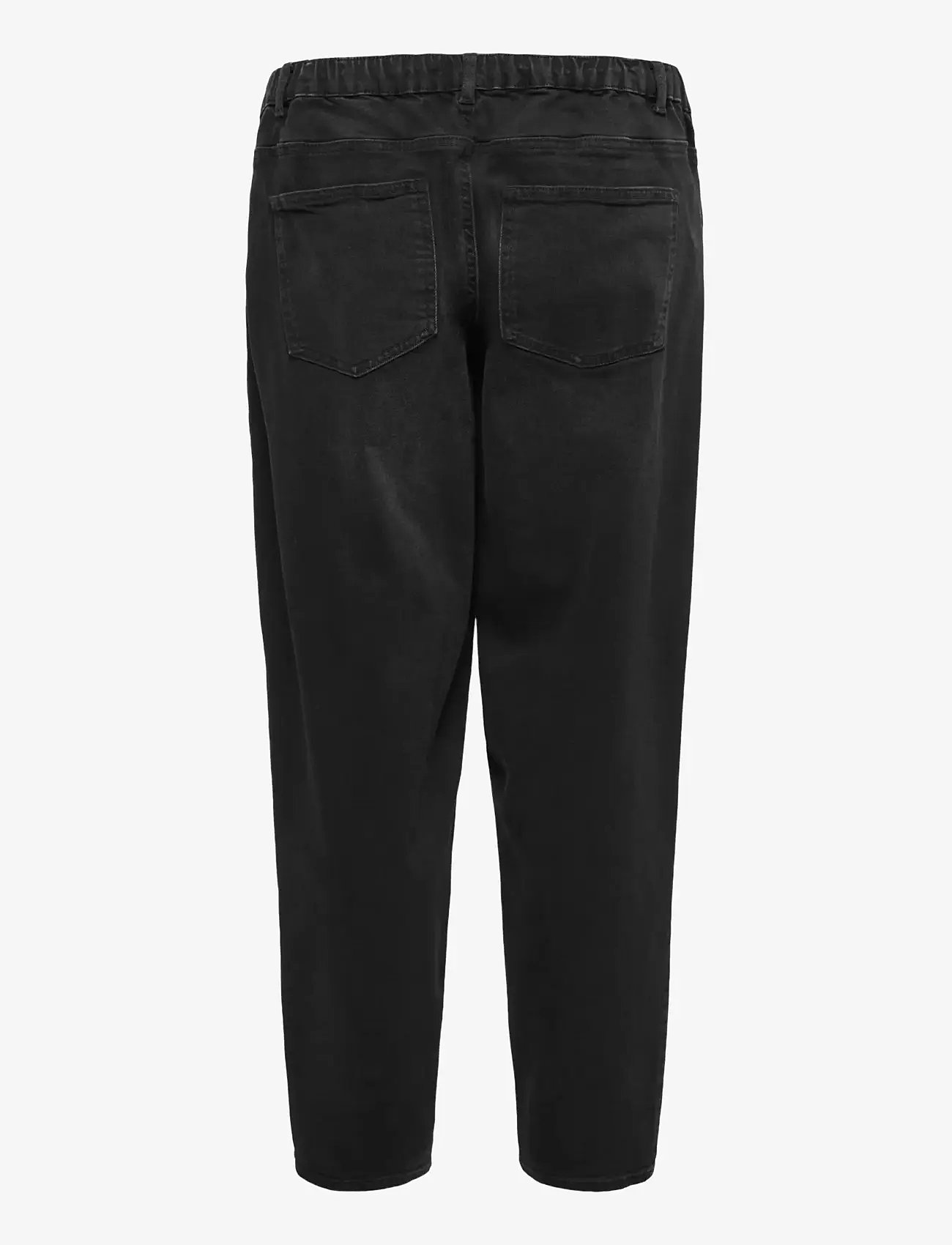 Only Maternity - OLMLUMA ELASTIC STRAIGHT JEANS DNM NOOS - straight jeans - washed black - 1