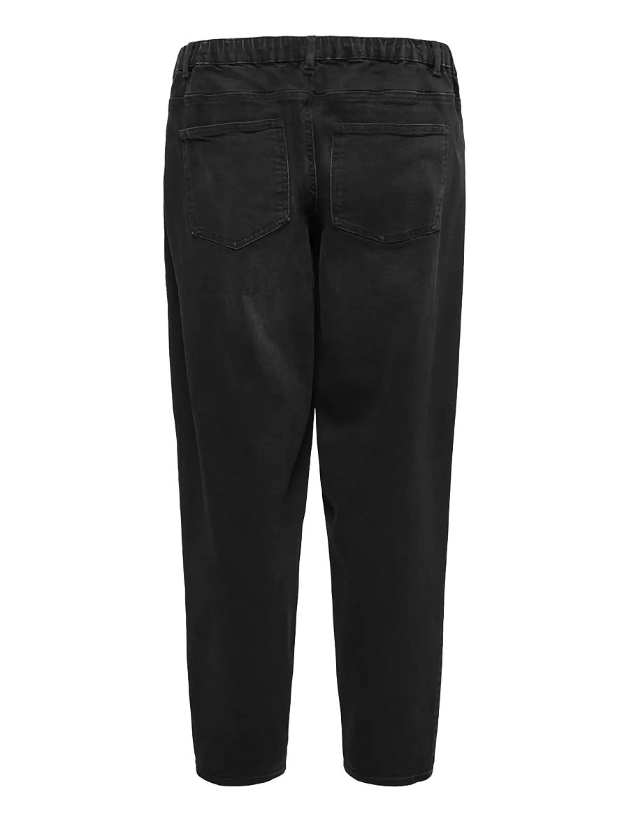 Only Maternity - OLMLUMA ELASTIC STRAIGHT JEANS DNM NOOS - jeans droites - washed black - 1