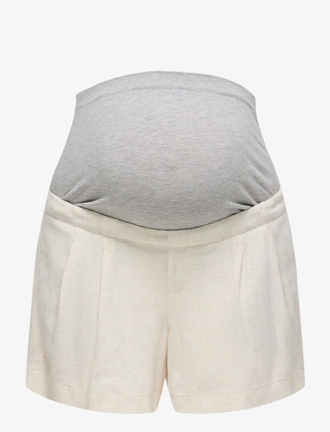 Only Maternity - OLMSIESTA HW LINEN BL SHORTS PNT - underdele - moonbeam - 0