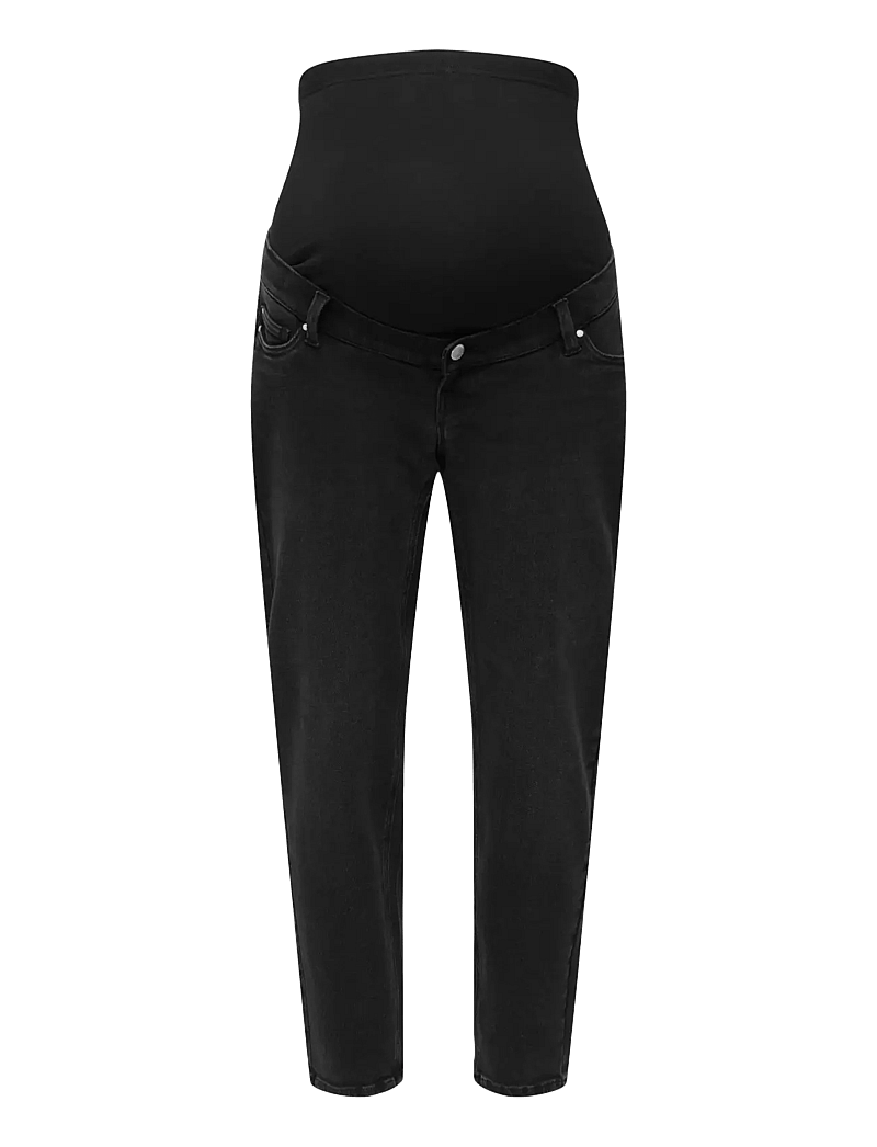 Only Maternity - OLMCATWALK HW MOM AK DNM PIM0405 NOOS - slim jeans - washed black - 1