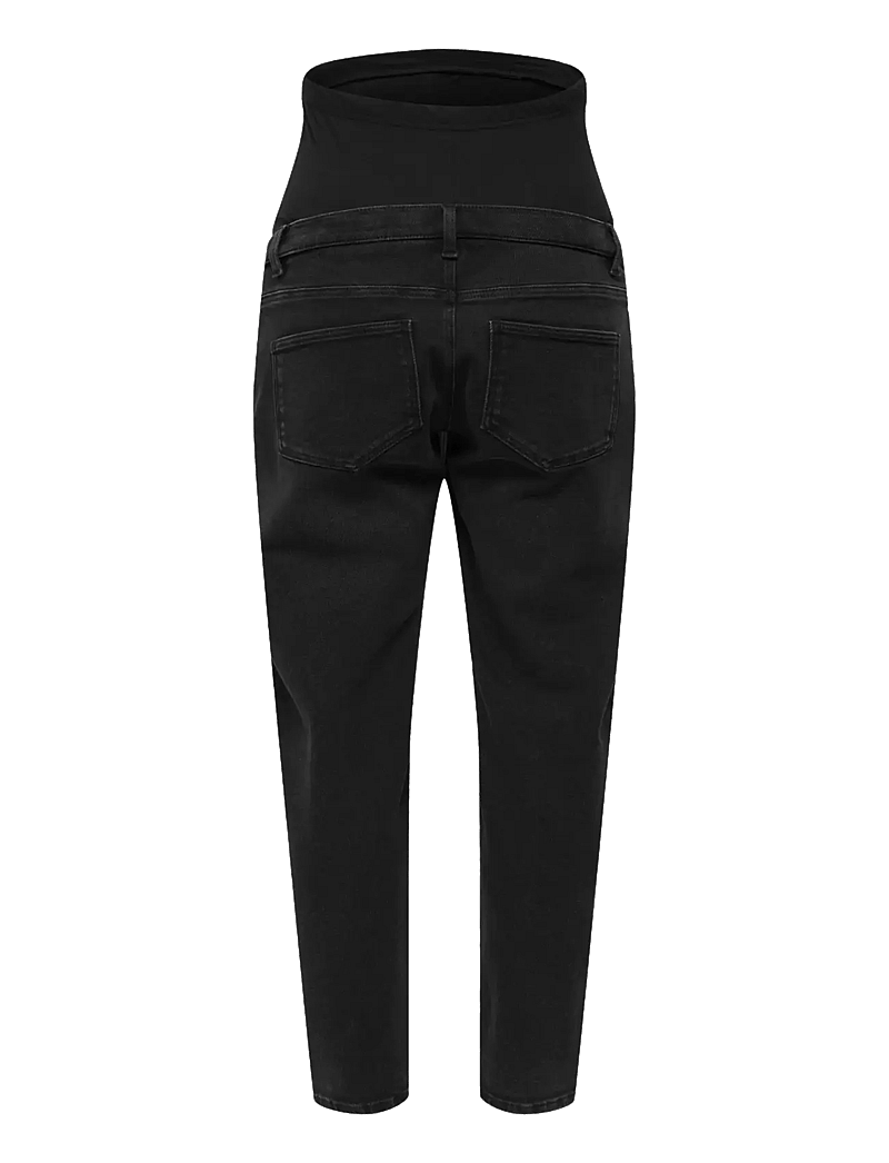 Only Maternity - OLMCATWALK HW MOM AK DNM PIM0405 NOOS - slim jeans - washed black - 2