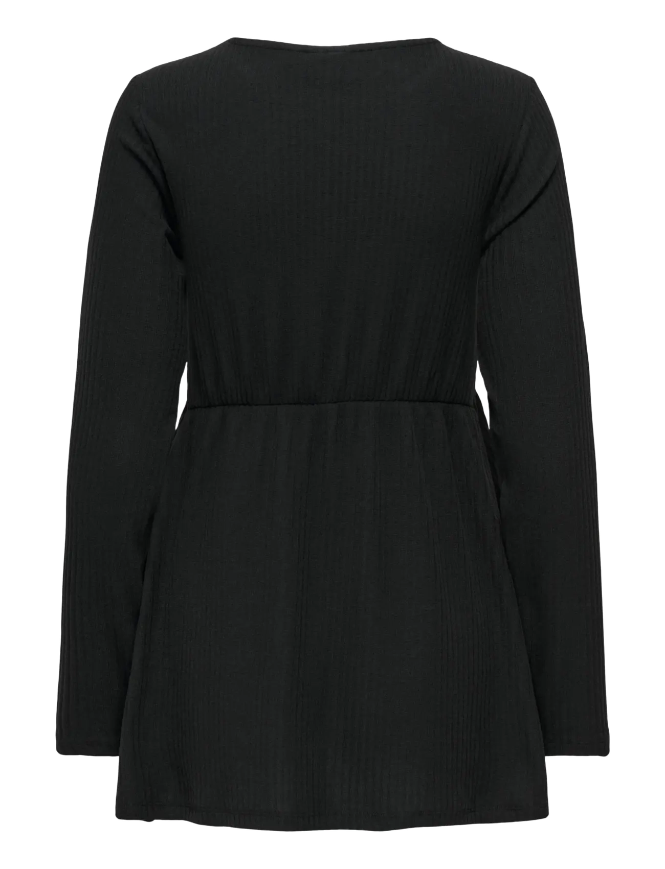 Only Maternity - OLMMALAYA BASE L/S O-NECK TOP JRS NOOS - langärmlige tops - black - 2