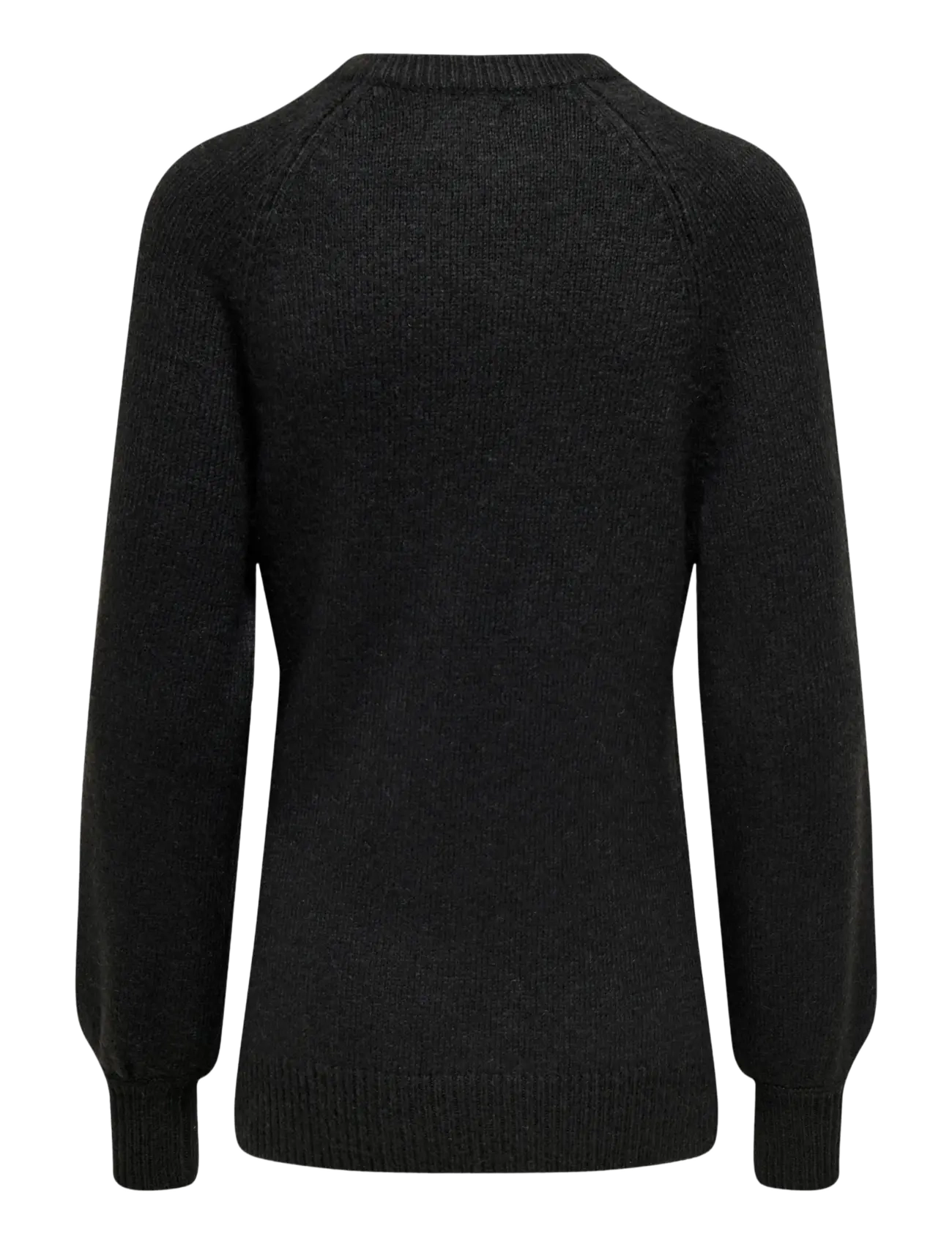 Only Maternity - OLMEMMA LIFE LS BUTTON ONECK KNT - džemperiai - black - 2